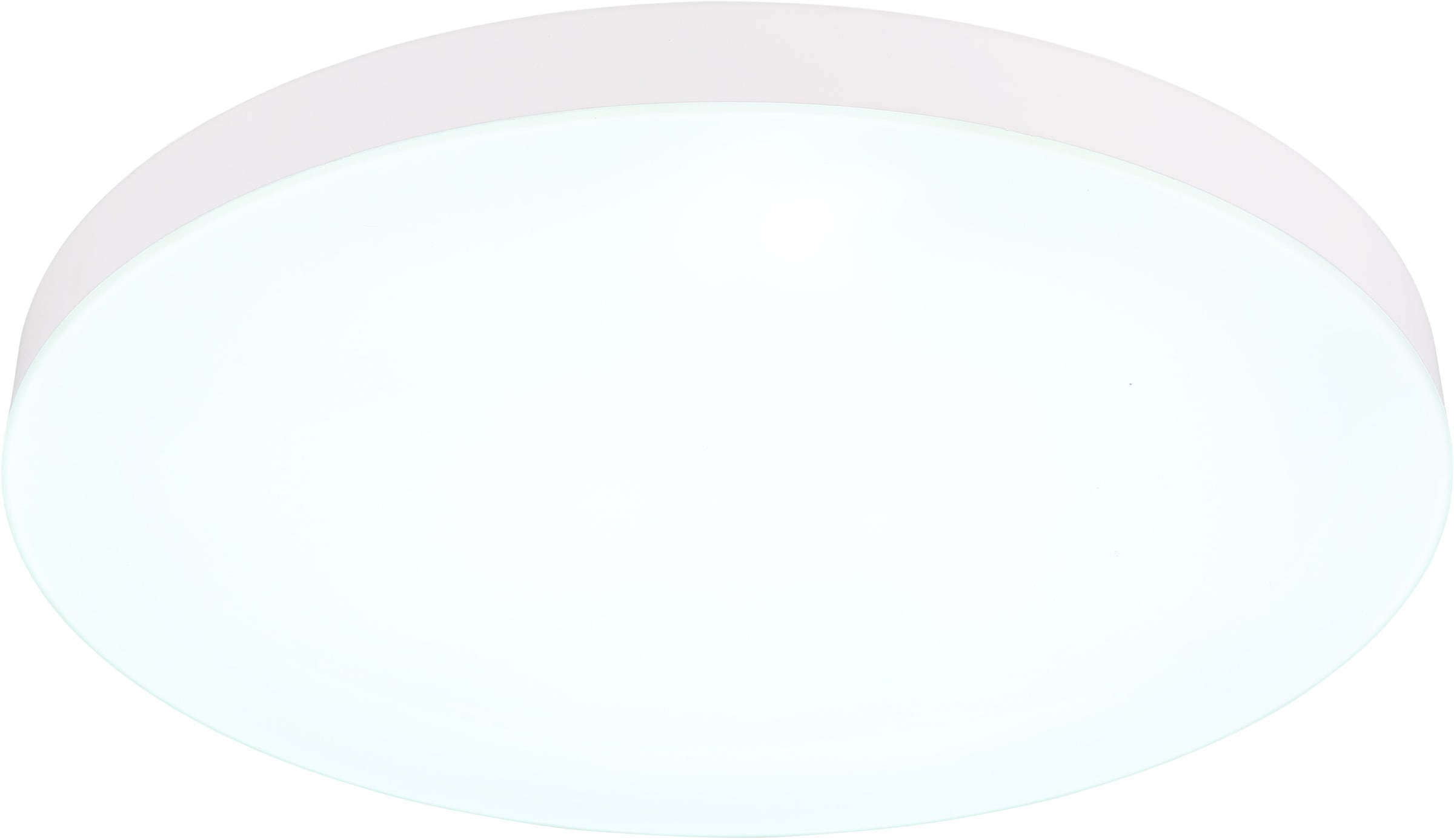 GLOBO LIGHTING LED Deckenleuchte »MATTHEW«, Leuchtmittel LED-Modul | LED fest integriert, Deckenlampe / Schlafzimmer / Wohnbereich / Arbeitszimmer / weiß / rund