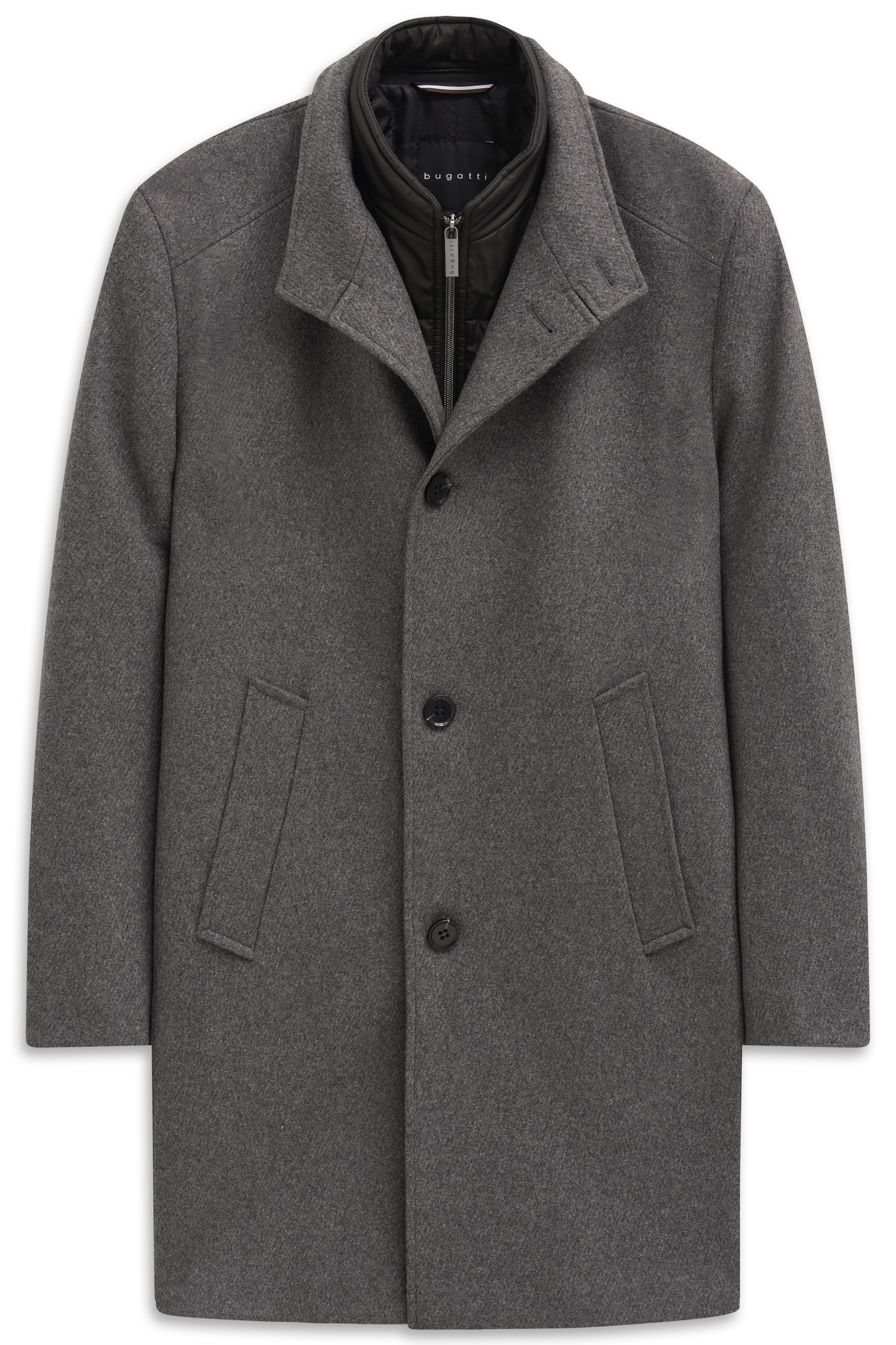 Thumbnail - bugatti Kurzmantel "Westen-Einsatz" Modern Fit mit Flexcity Stretch Einsätzen