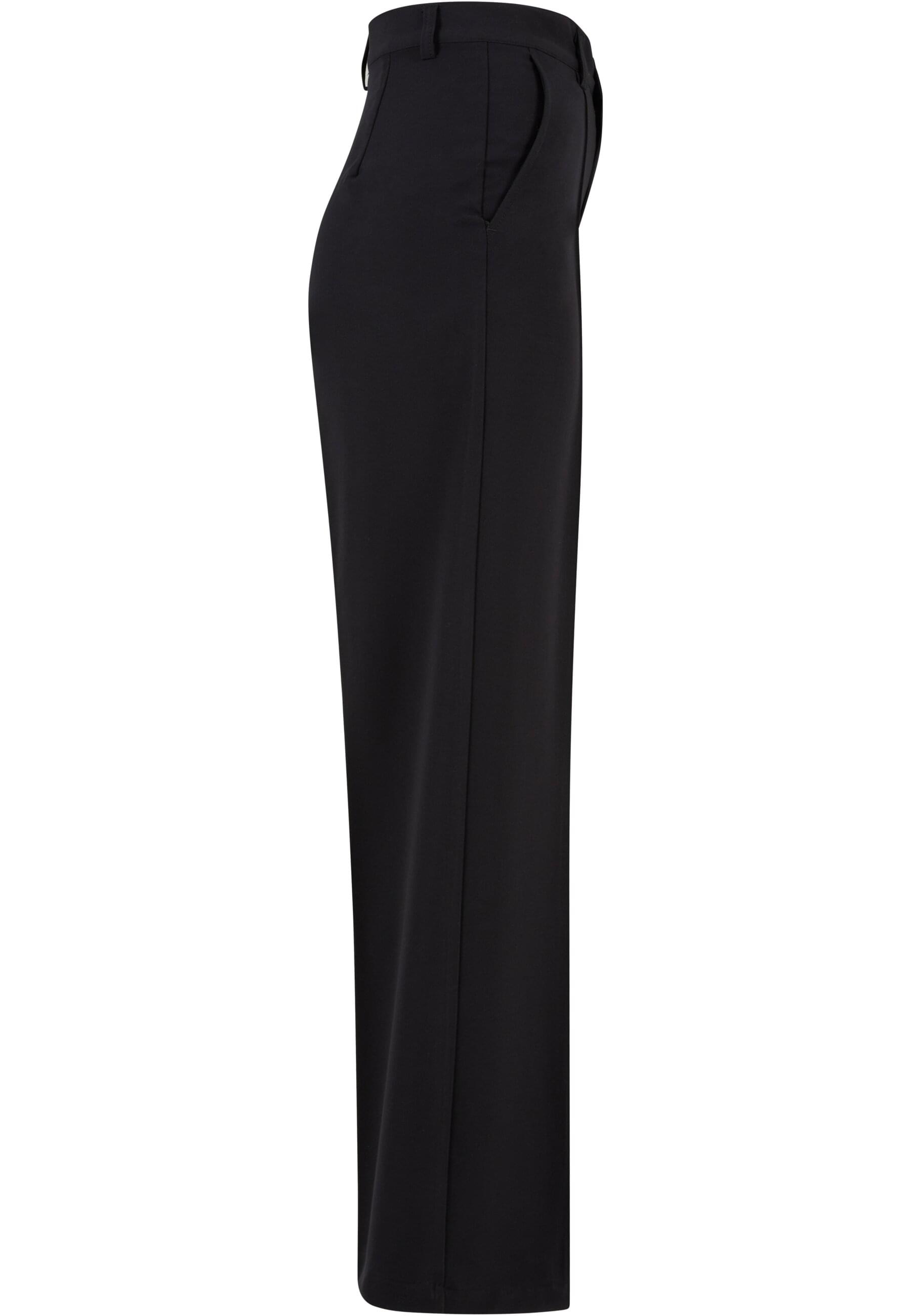 URBAN CLASSICS Stoffhose »Urban Classics Damen Ladies Wide Pleated Pants«, (1 tlg.)