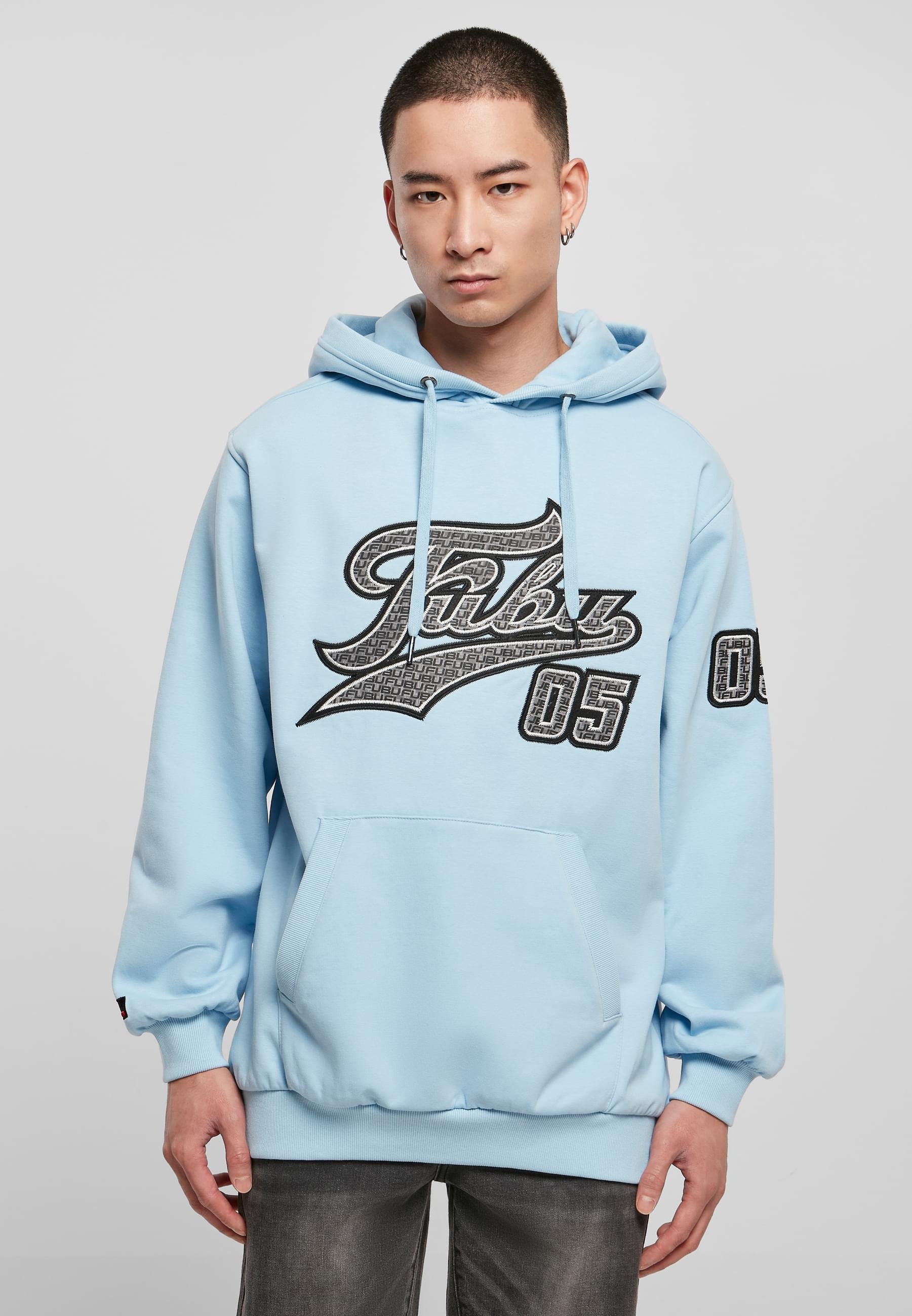 Fubu Kapuzensweatshirt »Fubu Herren FM224-035-1 Varsity Heavy Hoodie«, (1 tlg.)