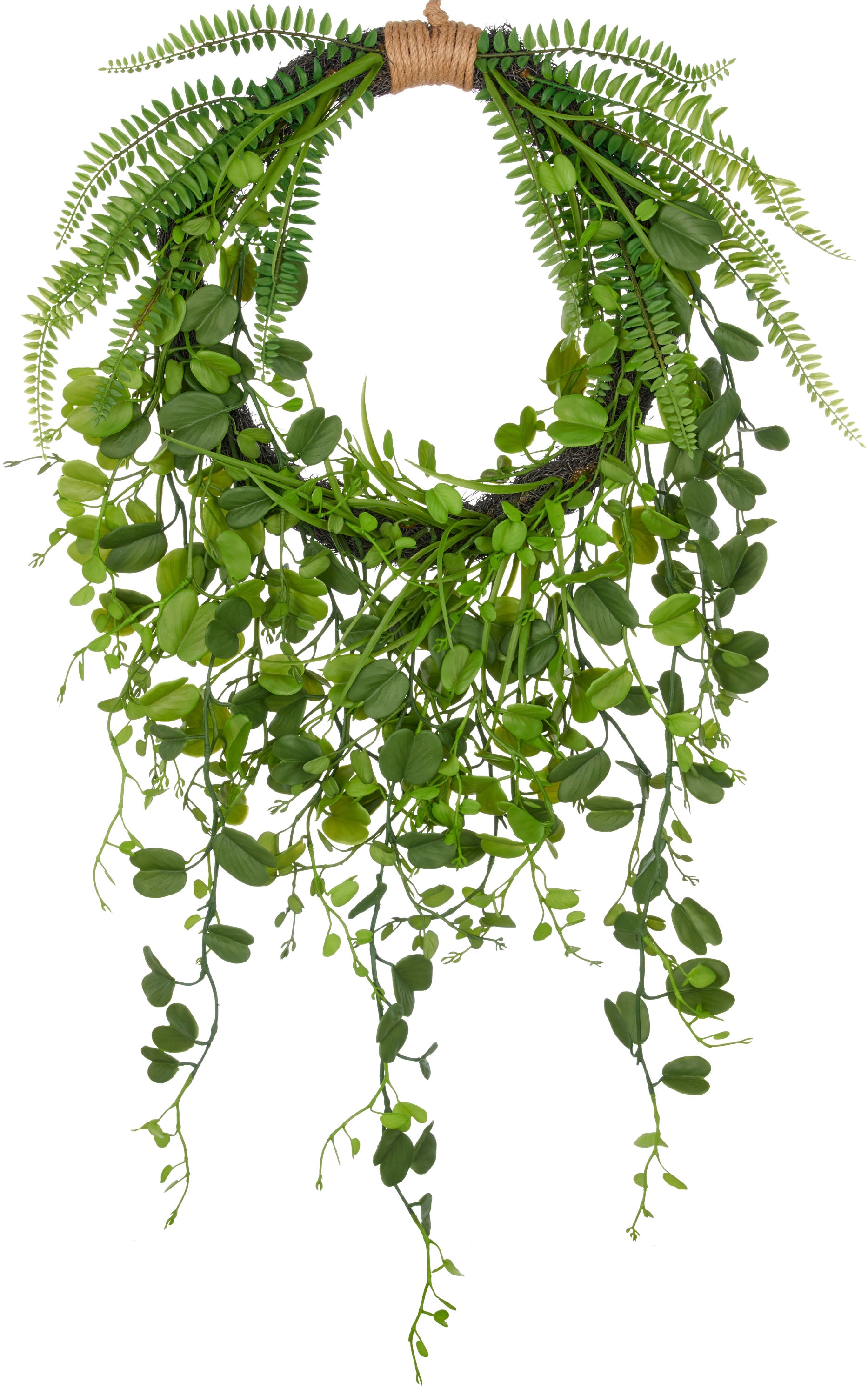 Creativ green Kunstkranz "Kranz mit Blättern", mit detailgetreuen Blatt- un günstig online kaufen