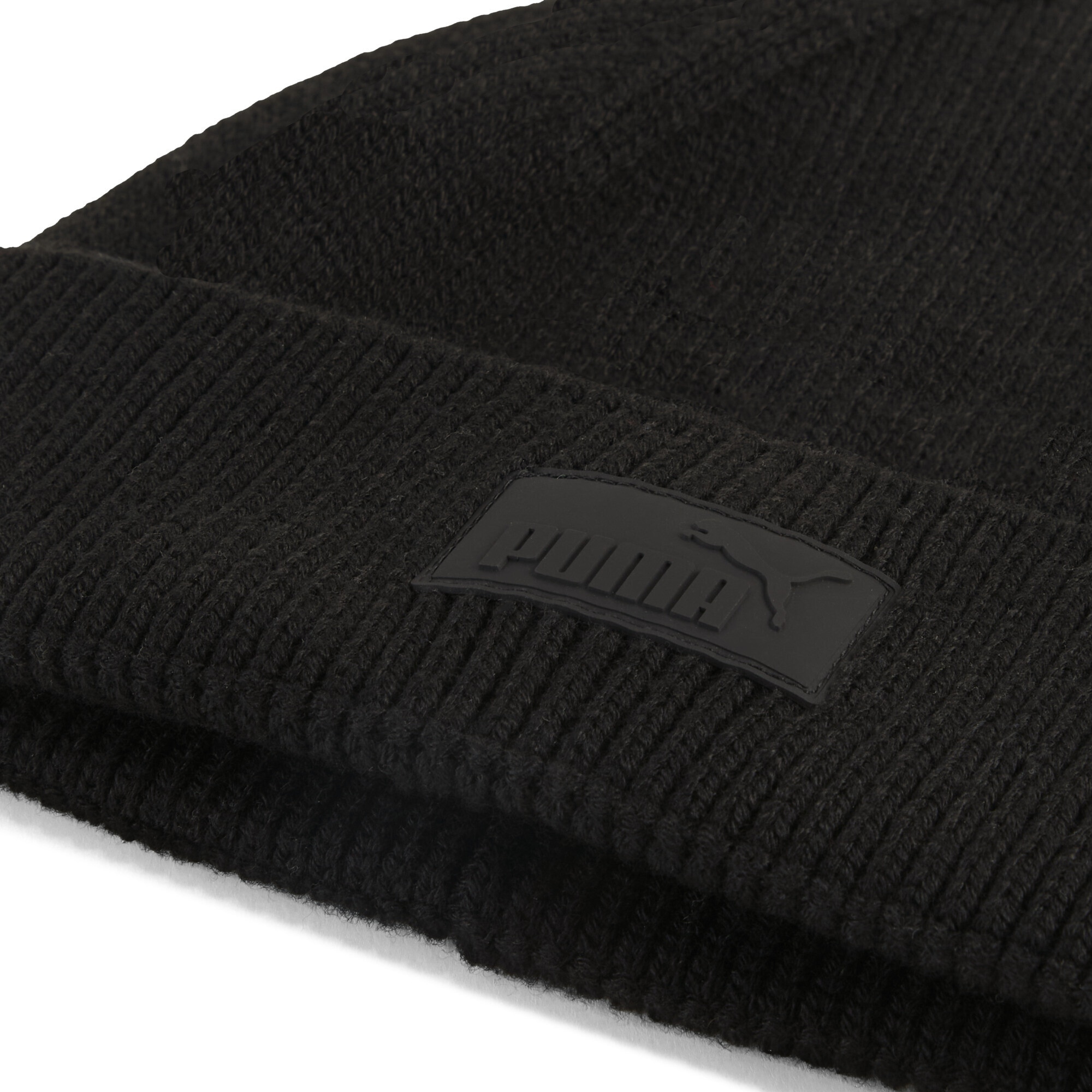 PUMA Beanie »Essentials Elevated Rubber Patch Beanie Erwachsene«