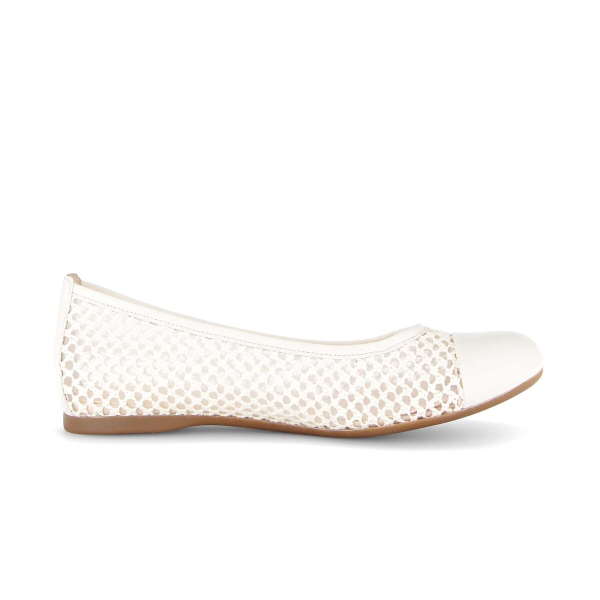 Gabor Ballerina Cream Size 36 2