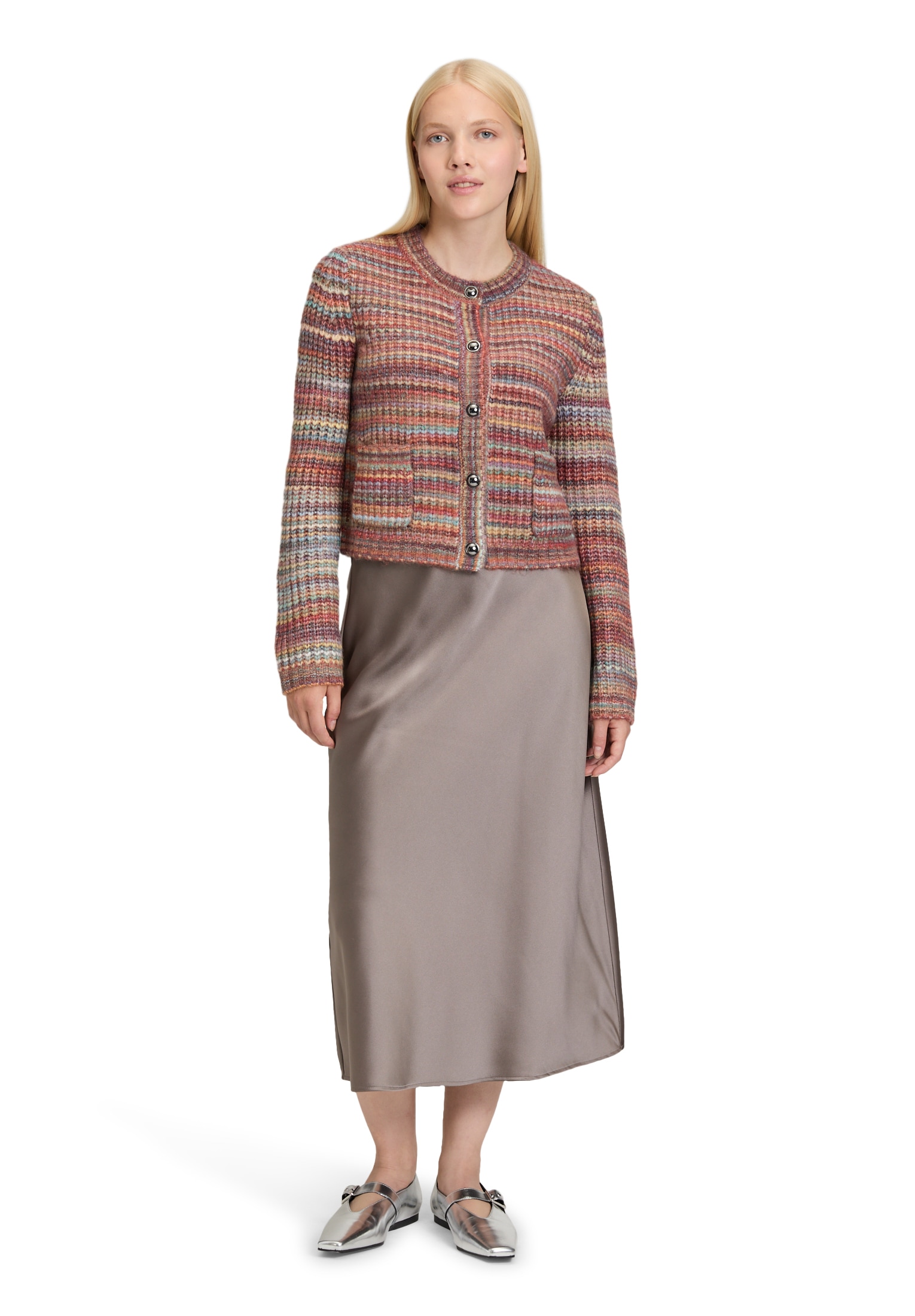Cartoon Strickjacke »Cartoon Damen Cardigan mit Rundhalsausschnitt«