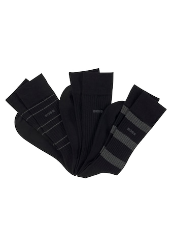  BOSS Businesssocken »3P RS Fine Rib CC...