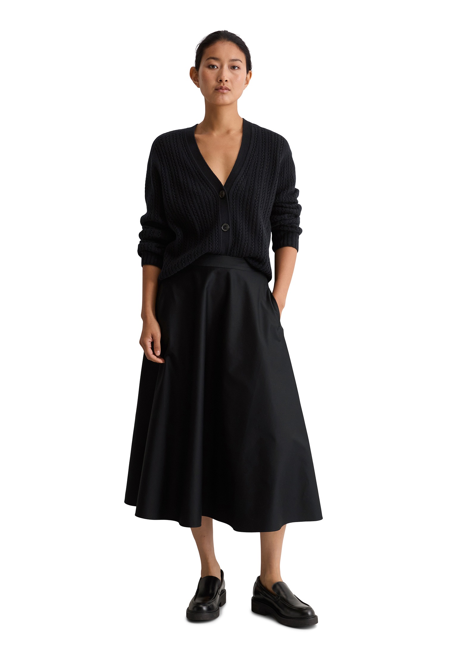 Marc O'Polo Webrock »aus Organic Cotton-Mix«