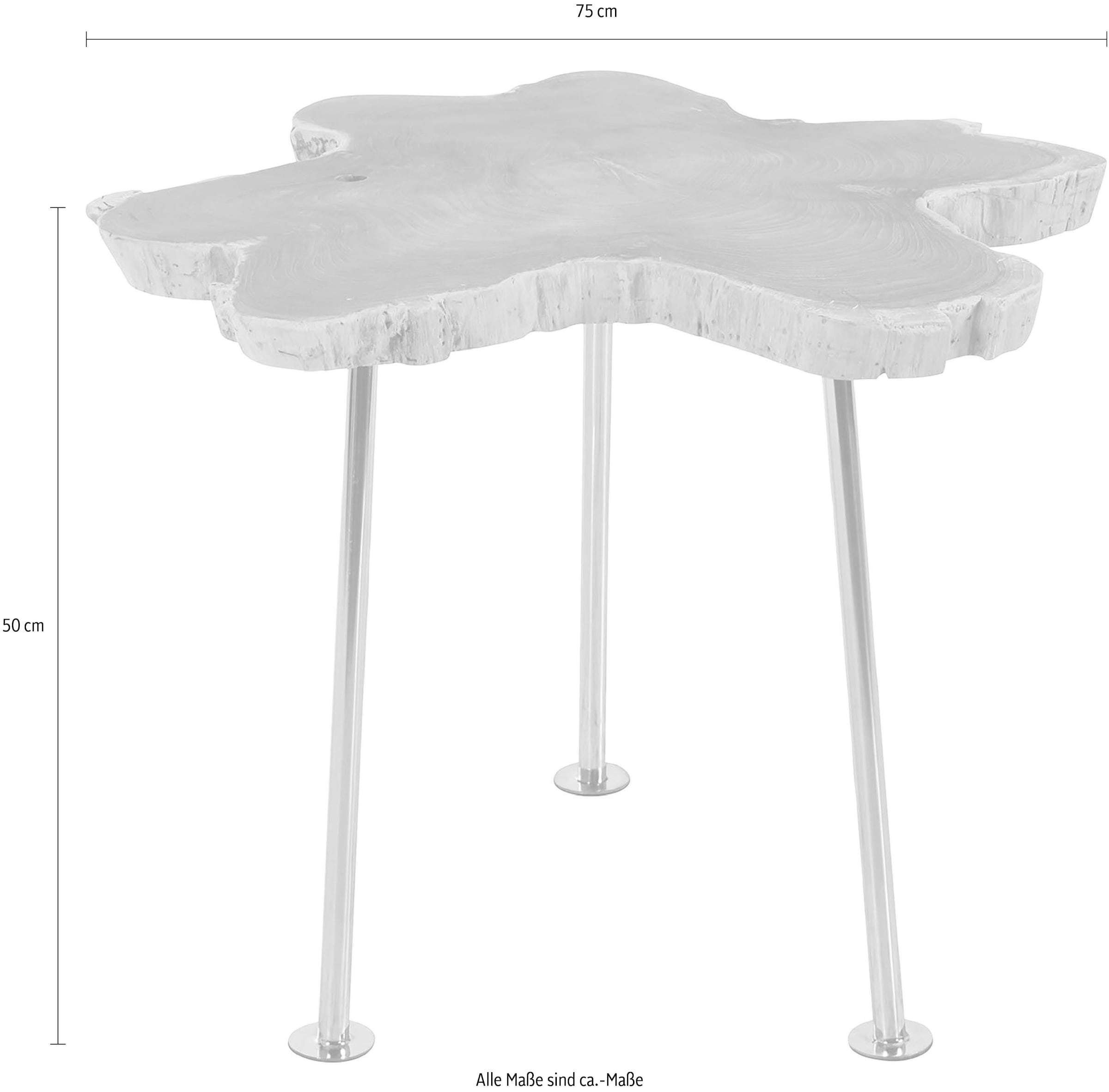 Gutmann Factory Couchtisch, Aus recyceltem Altholz Teak