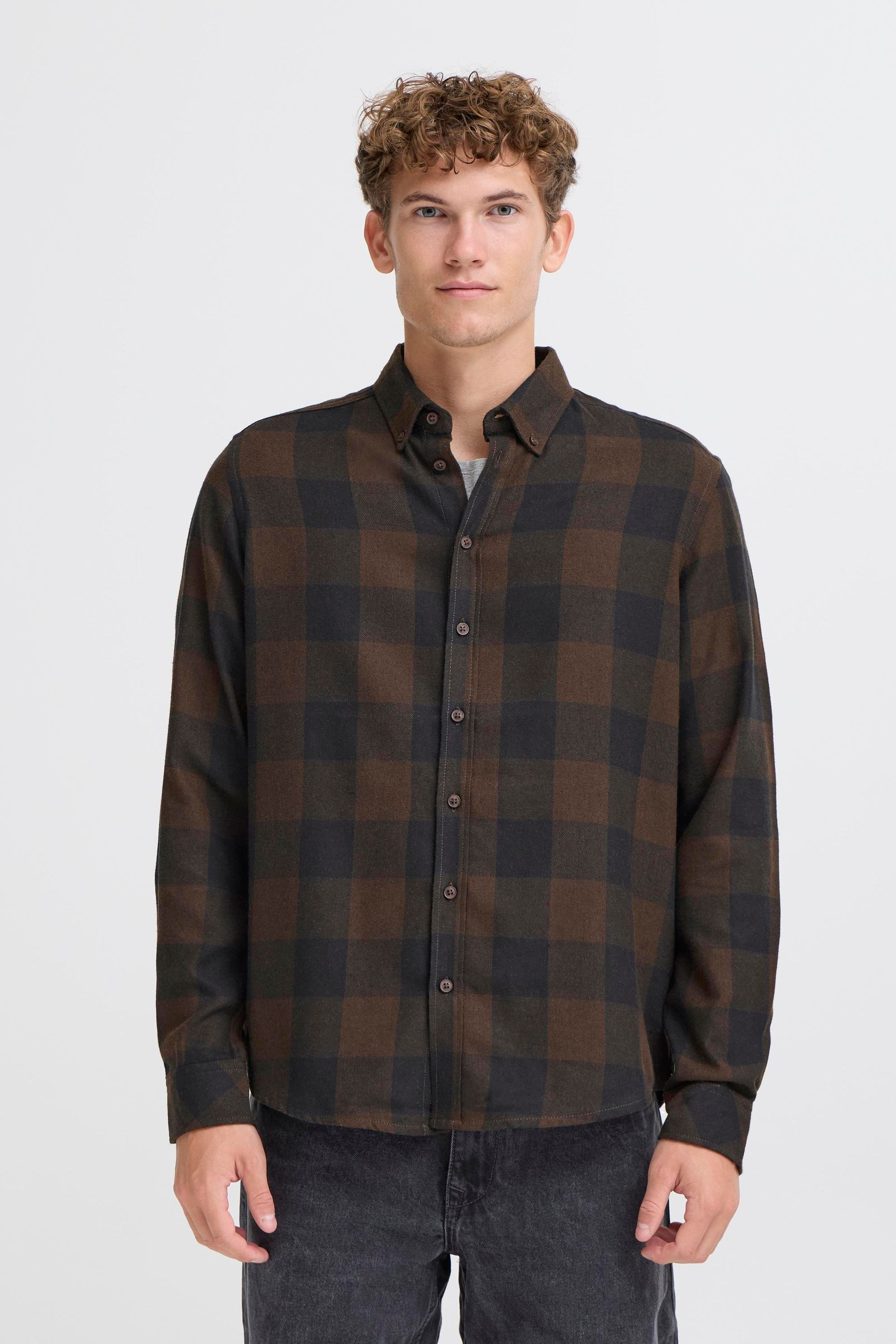Blend Flanellhemd "BHOrma", Modernes Flanellhemd mit Knopfleiste günstig online kaufen
