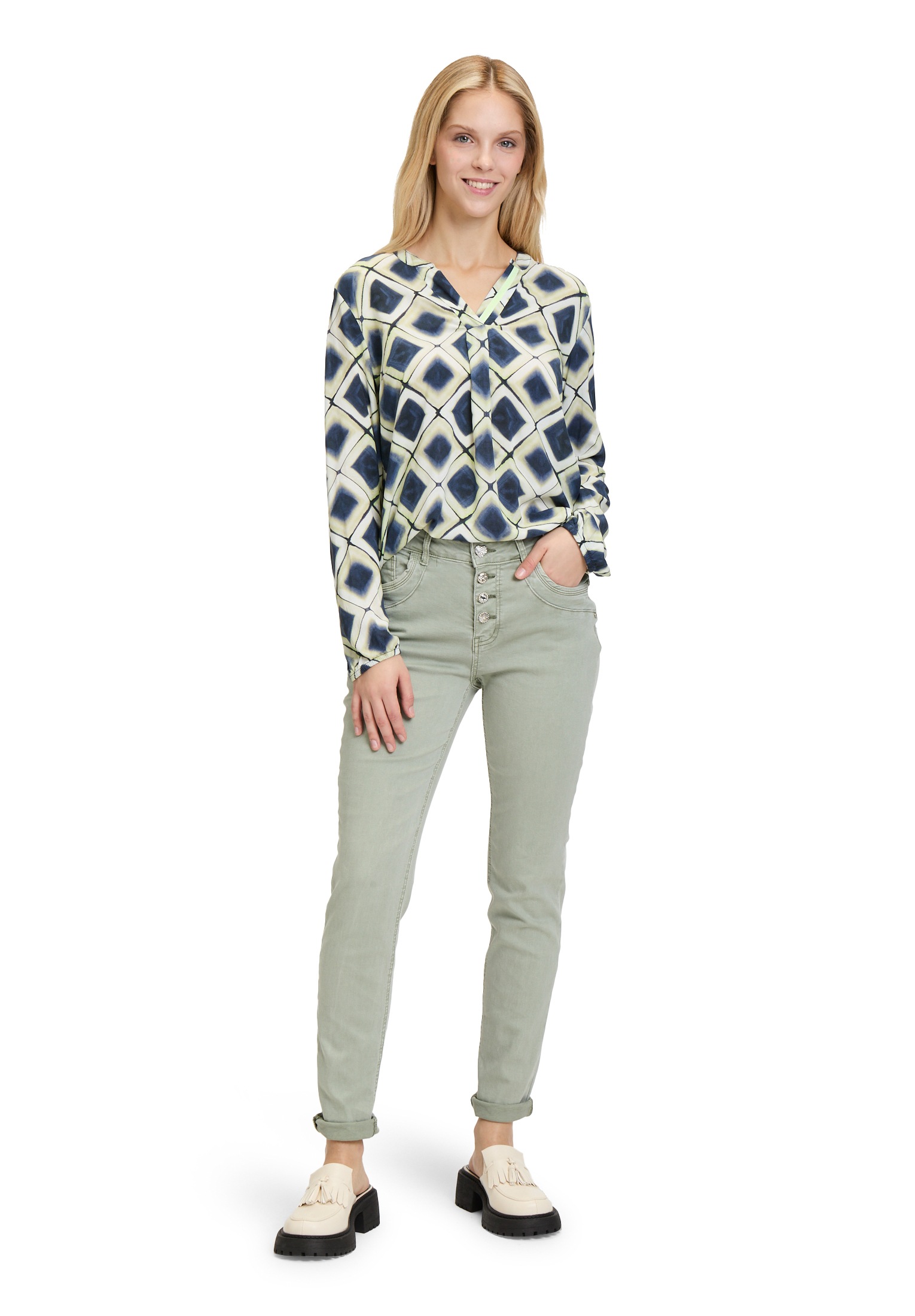 Cartoon Shirtbluse »Cartoon Blusenshirt mit Muster«
