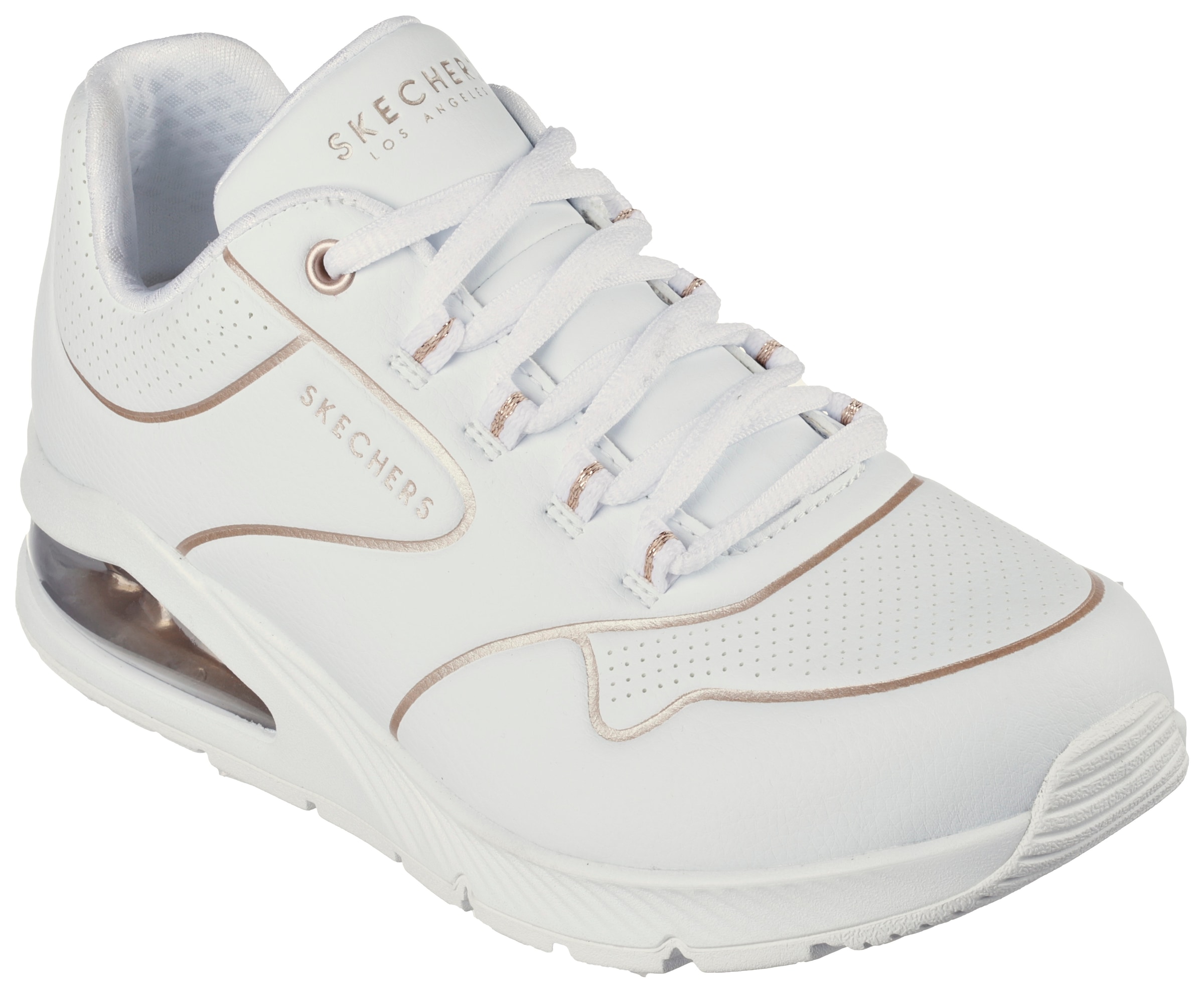 Skechers Sneaker "UNO 2 - GOLDEN TRIM", mit Metallic-Details, Freizeitschuh günstig online kaufen