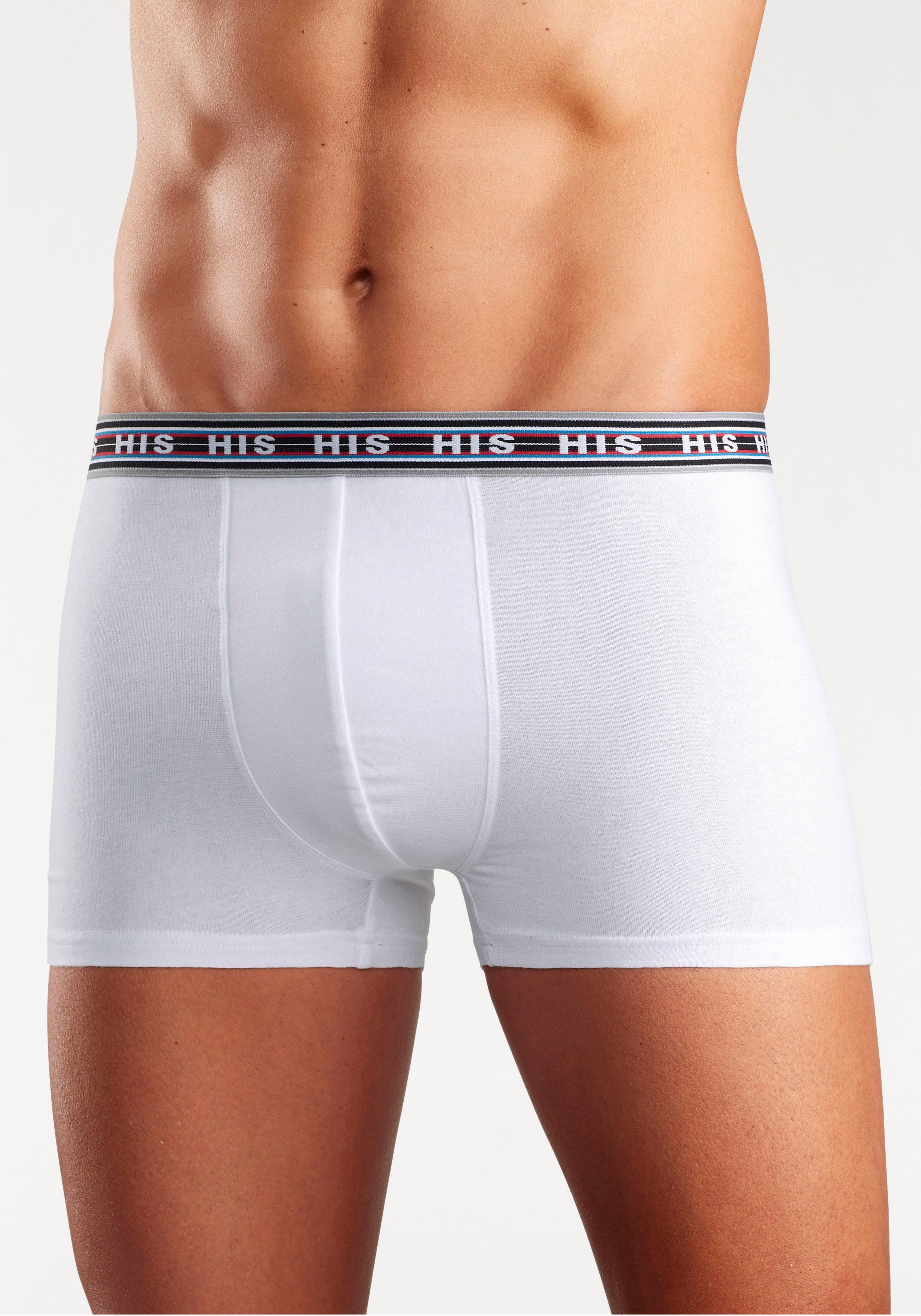 Thumbnail - H.I.S Boxer "Boxershorts für Herren", (Packung, 5 St.), aus Baumwoll-Stretch