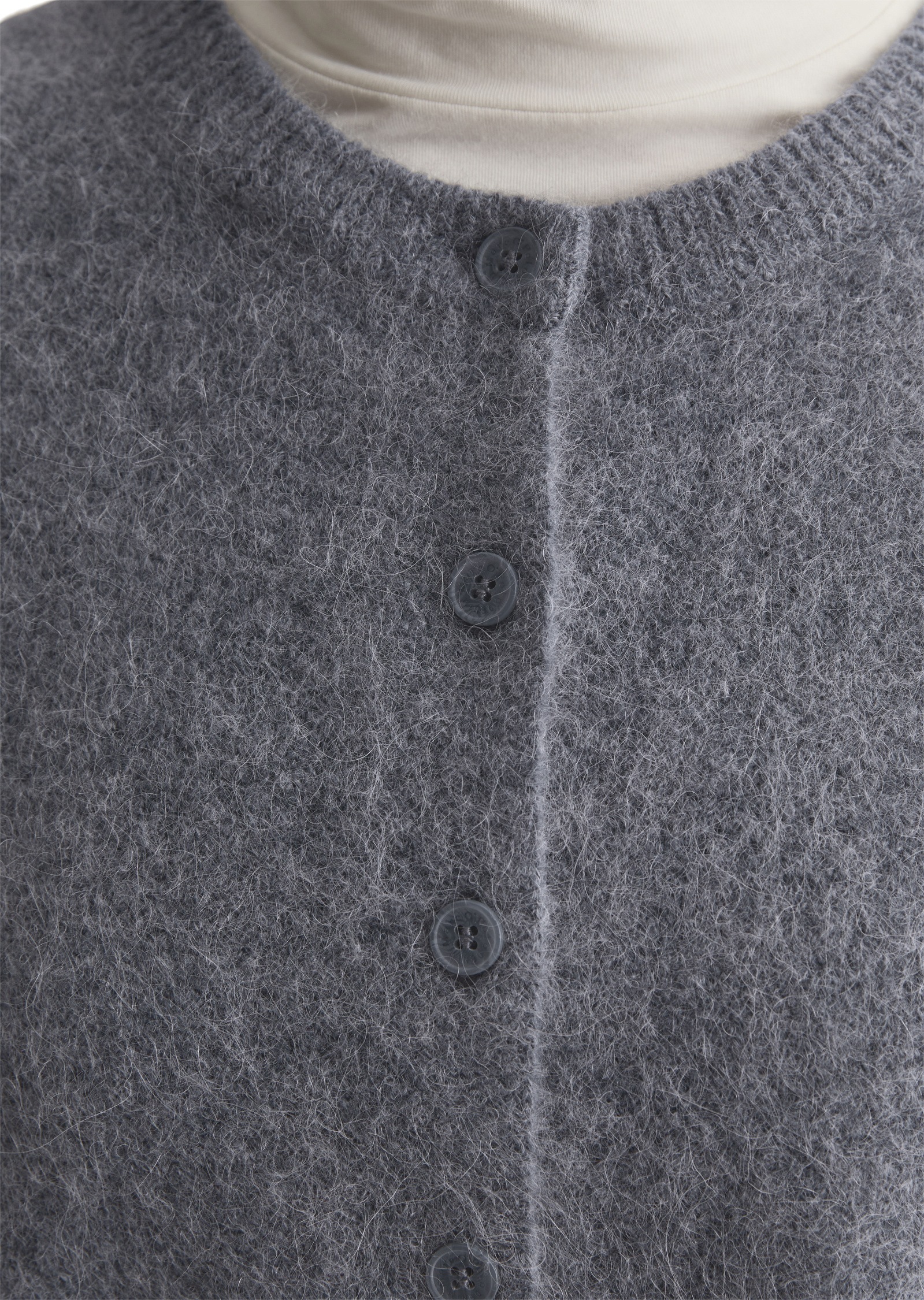 Marc O'Polo DENIM Strickweste »aus Alpakawolle-Wolle-Mix«