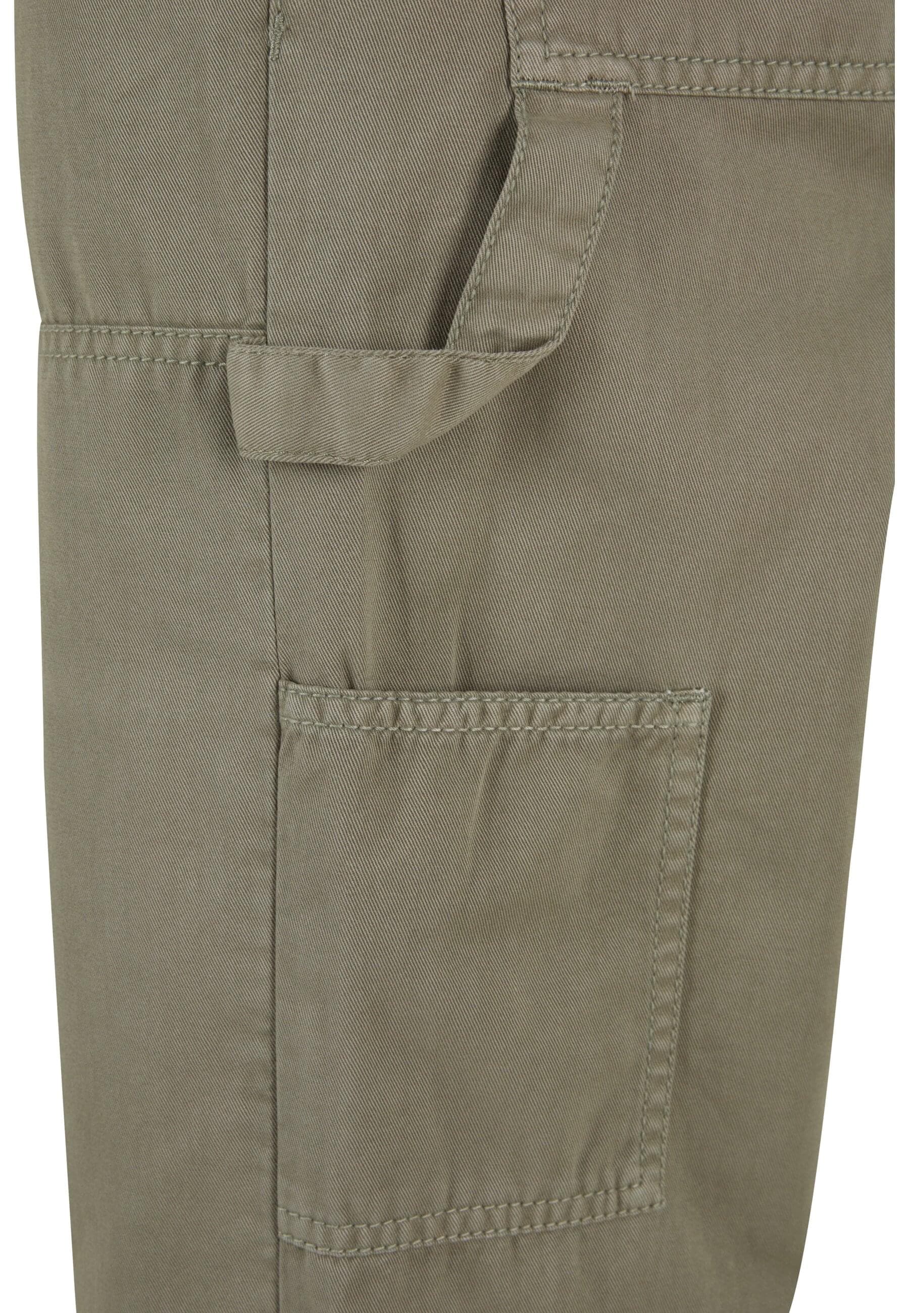 URBAN CLASSICS Stoffhose »Urban Classics Herren Twill Double Knee Pants«, (1 tlg.)