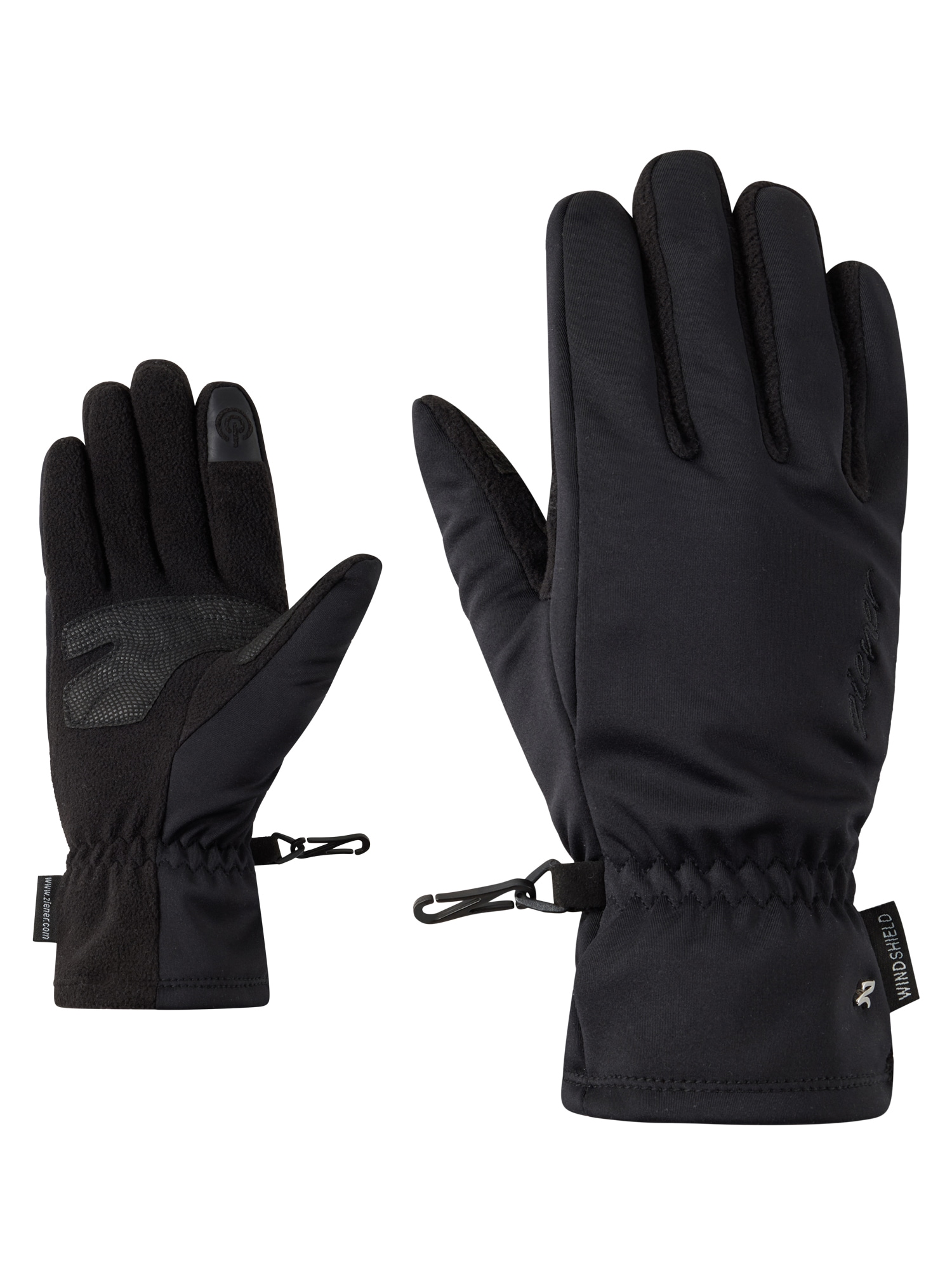 Ziener Multisporthandschuhe "IWAANA-Z TOUCH DAMEN" windabweisend, wasserabweisend, atmungsaktiv, warm, TOUCH-Funktion