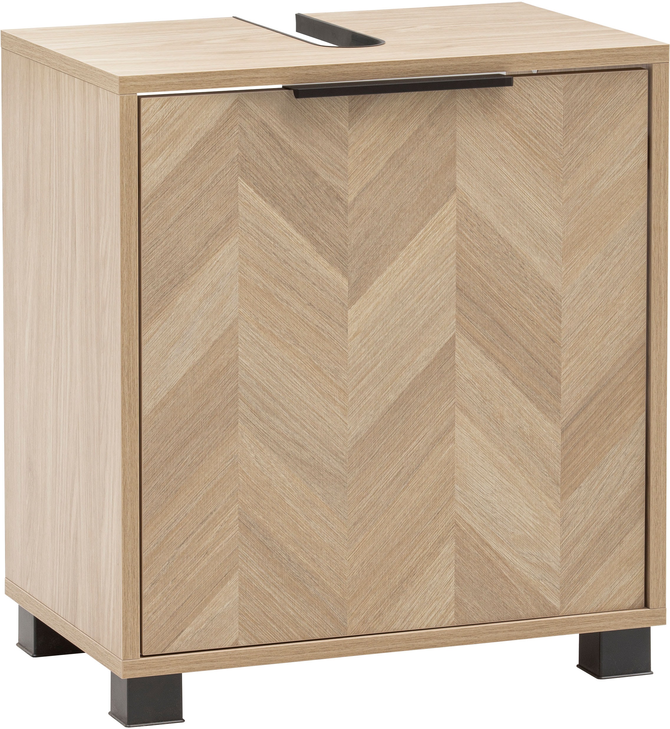 Schildmeyer Waschbeckenunterschrank "Piazza, Waschbeckenunterschrank, Made in Germany, B: 50,3 cm" 1 Stk. tlg. Solide Verarbeitung - Dieses Produkt ist in Deutschland gefertigt