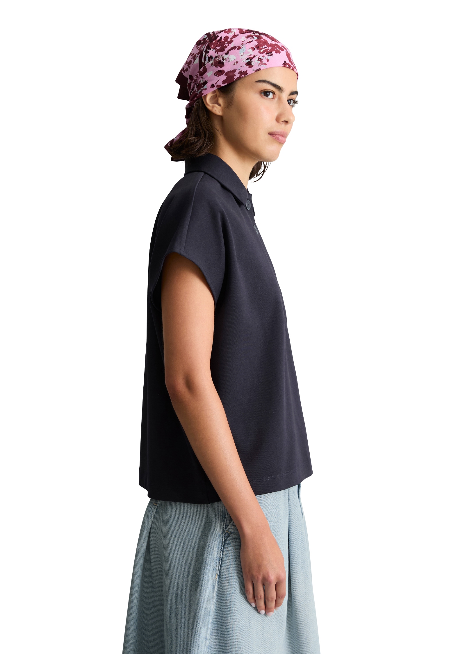 Marc O'Polo DENIM Poloshirt »aus Interlock-Jersey«