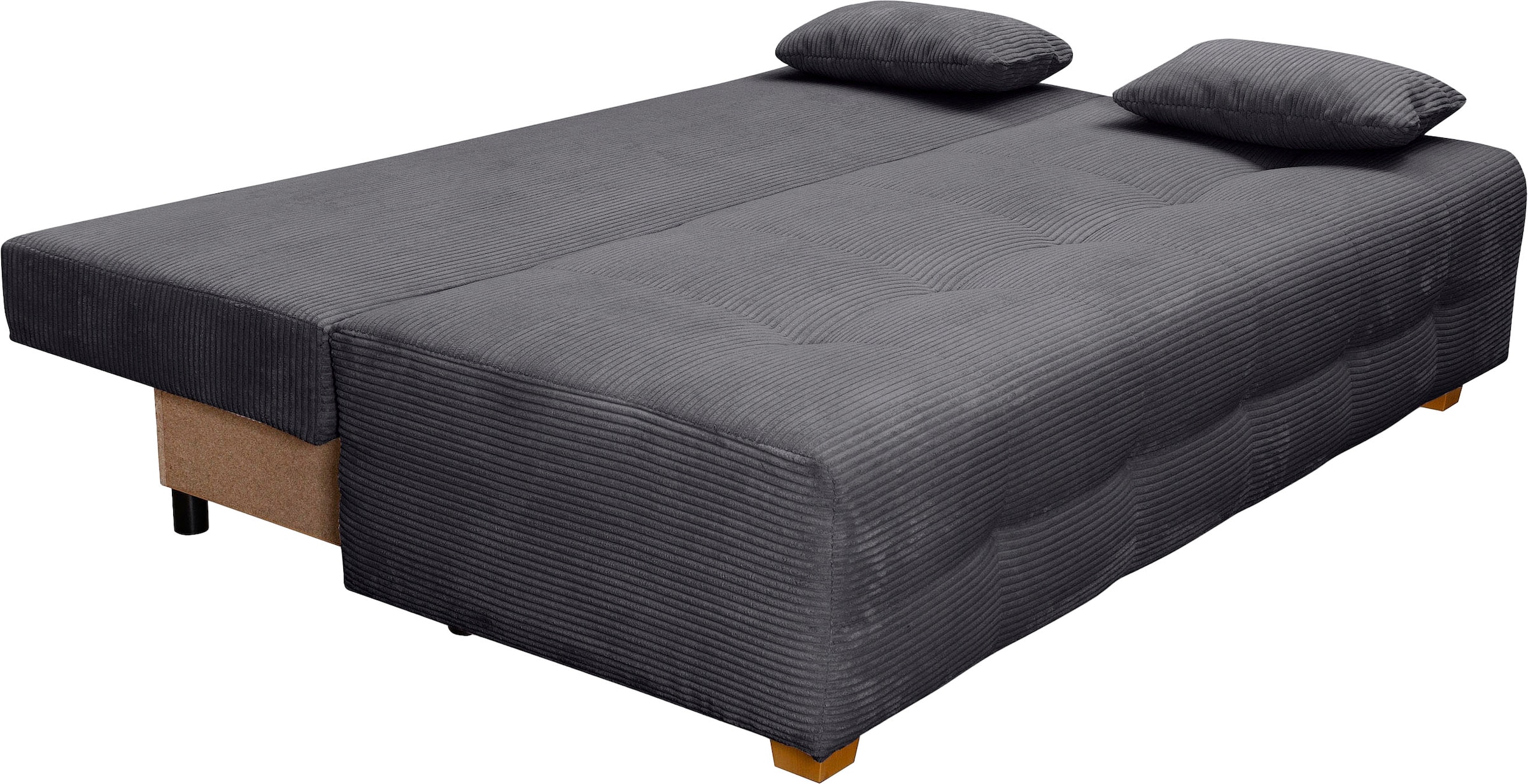 COLLECTION AB Schlafsofa »Bella«, Schlafsofa,Bettkasten,Bonellfederkern,Rückenkissen,Armlehnenkissen