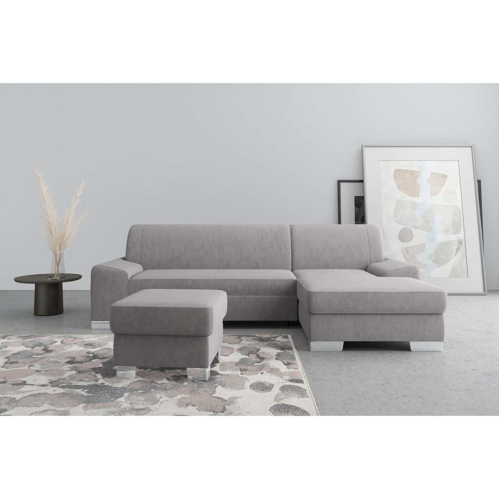 DOMO collection Ecksofa »Anzio L-Form«