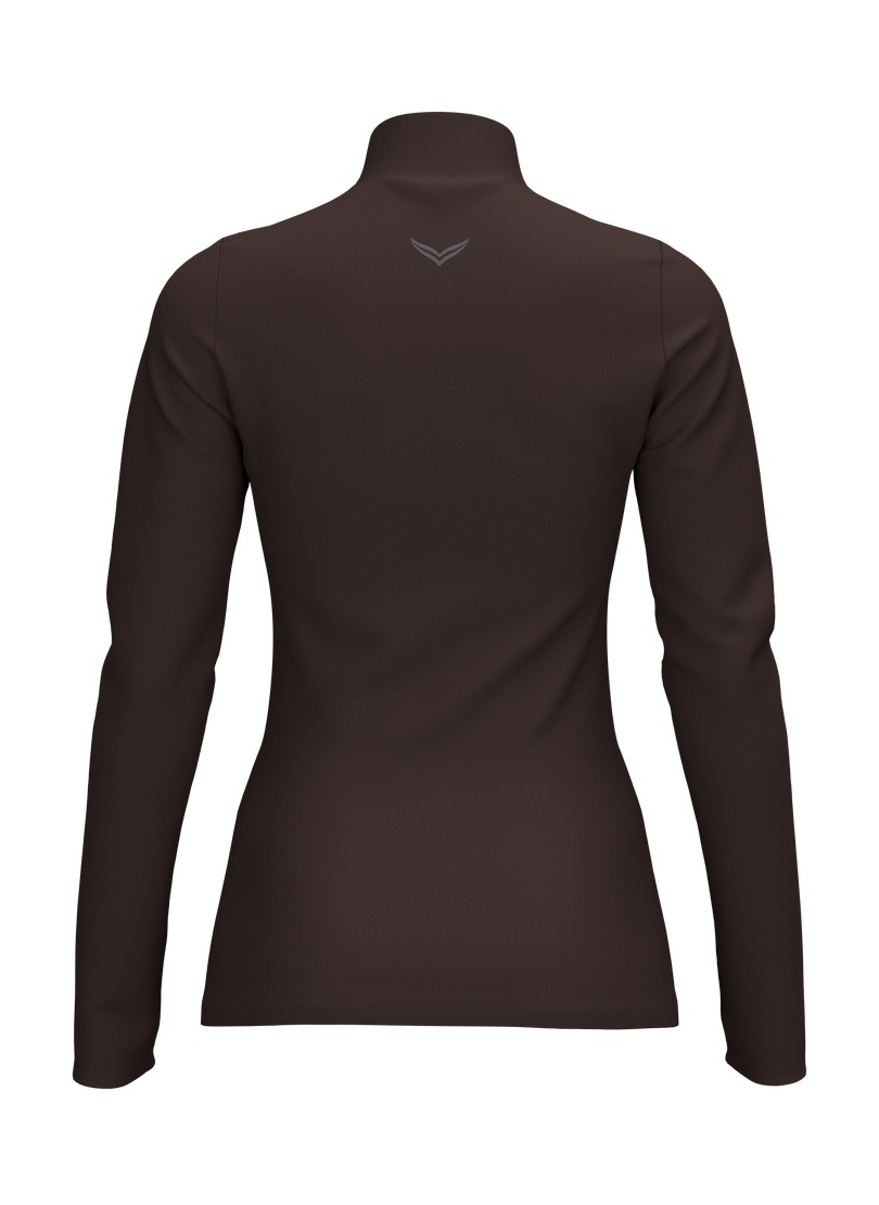Trigema Longsleeve »TRIGEMA Langarm Sport-Shirt mit Reißverschluss« 1
