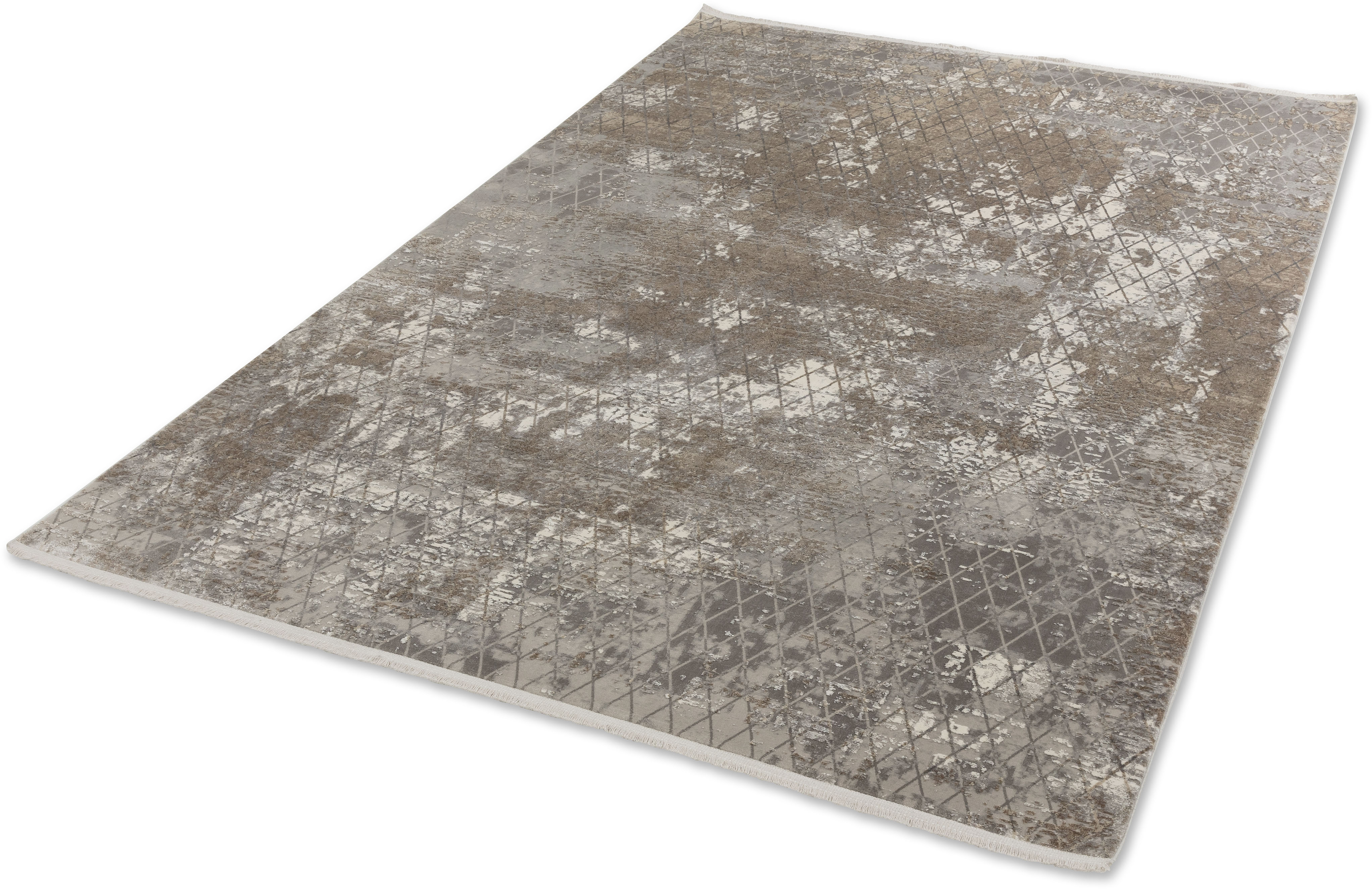 Thumbnail - SCHÖNER WOHNEN-Kollektion Teppich "Vision 212" rechteckig 7 mm Höhe Viskoseteppich mit Glanz, Wohnzimmer