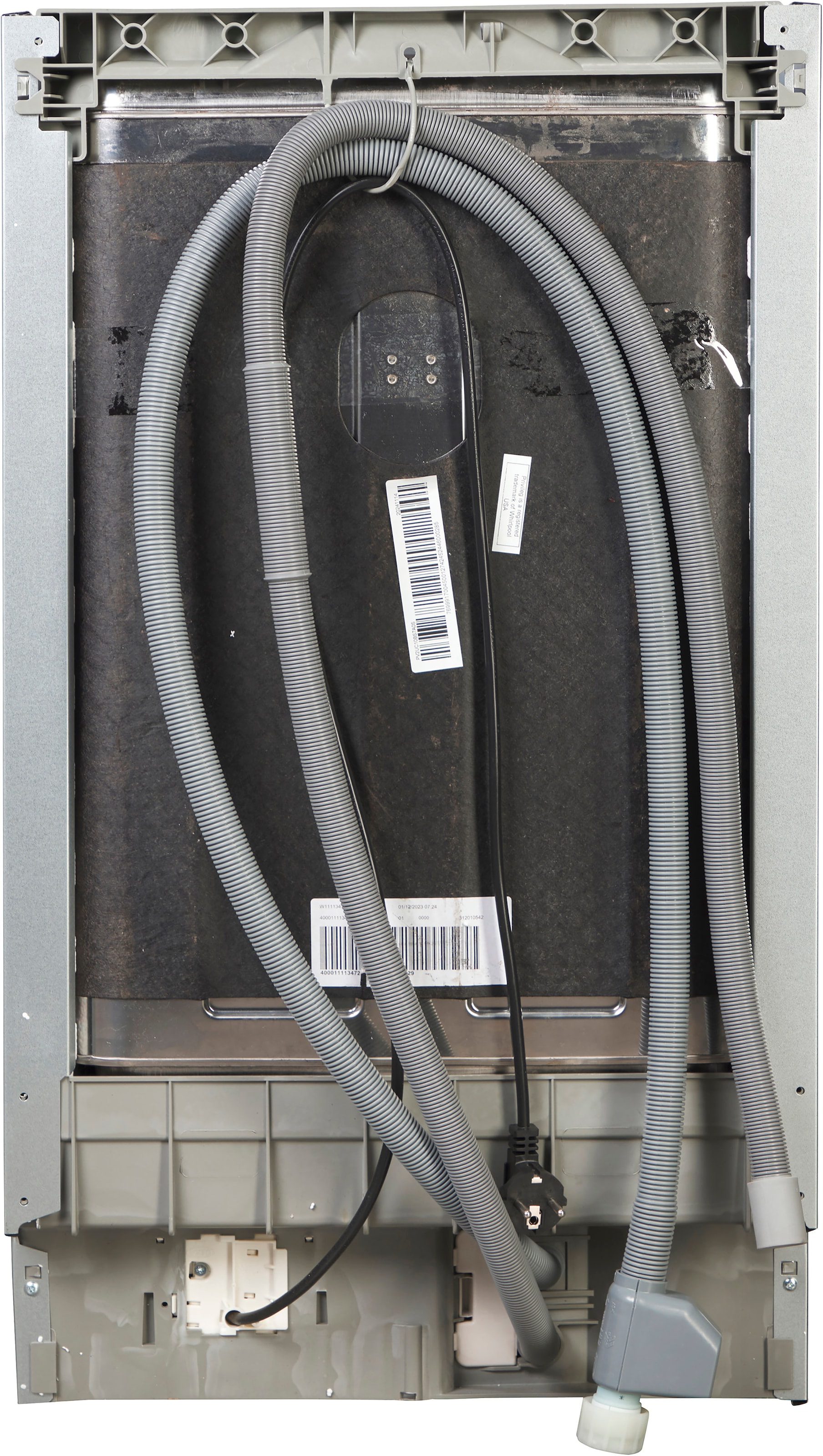 Privileg Unterbaugeschirrspüler »PV2UC10BS7A0S«, 10 Maßgedecke, Auto Door - automatisches Türöffnungssystem (abschaltbar)