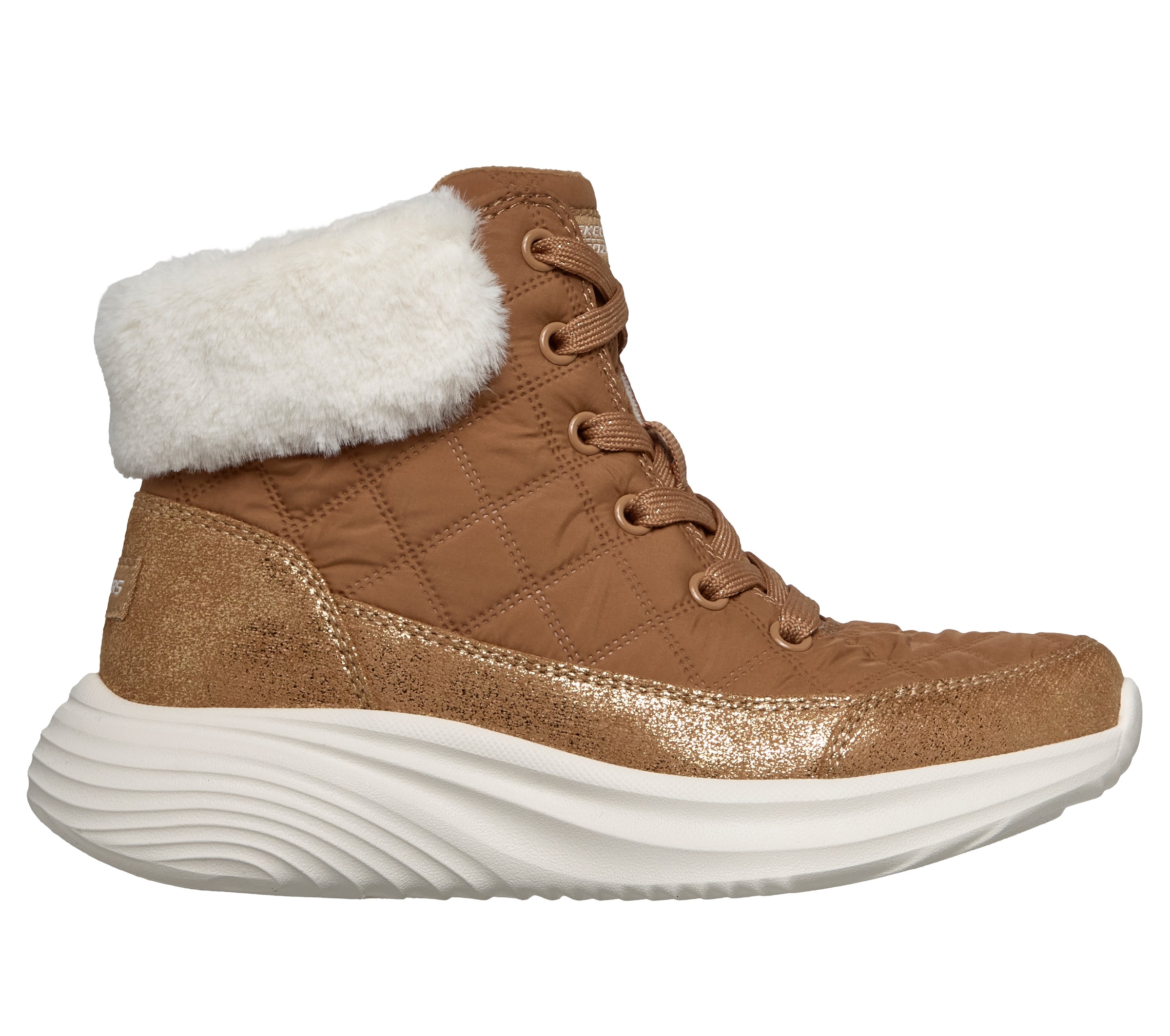 Skechers Winterstiefel »BOUNDER PRO«  Winterboots, Schnürboots, Größenschablone zum Download