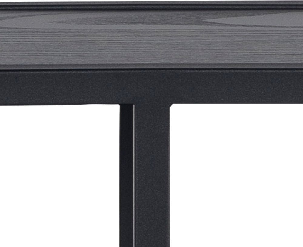 ACTONA GROUP Wandregal, Metallgestell, 2 Einlegeböden, Achteckform und asymmetrischen Details