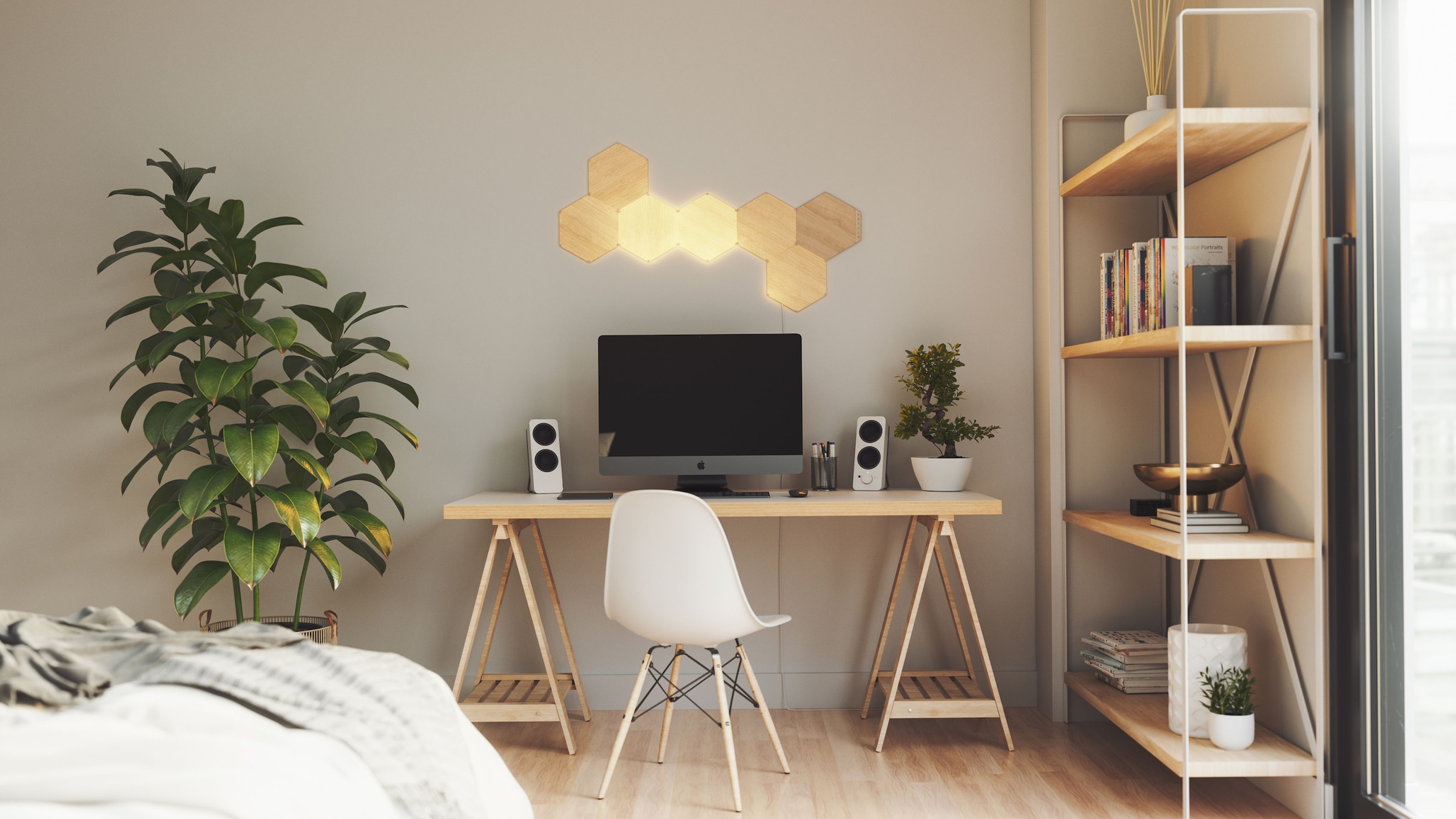 nanoleaf LED Panel »Wood Look«