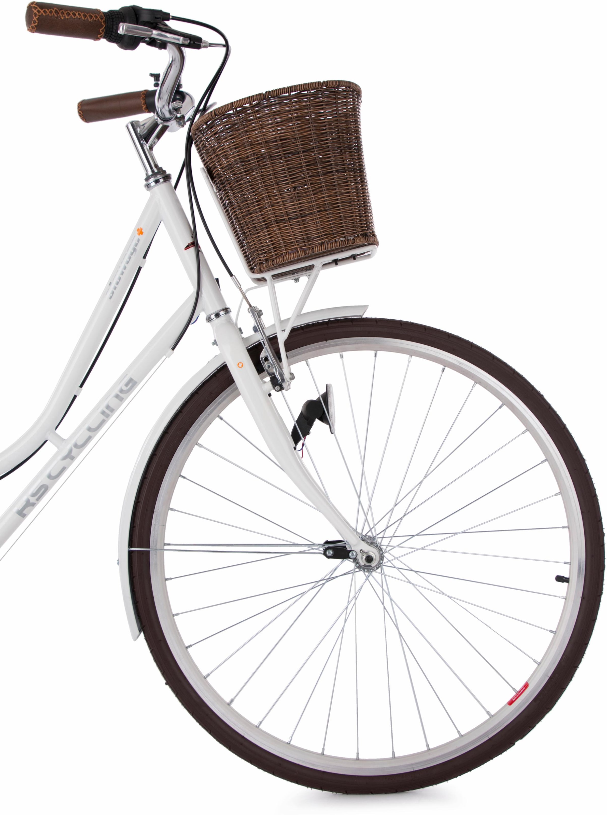 KS Cycling Cityrad »Stowage«, 6 Gang, Shimano, Tourney Schaltwerk, Kettenschaltung, für Damen, Kettenschaltung