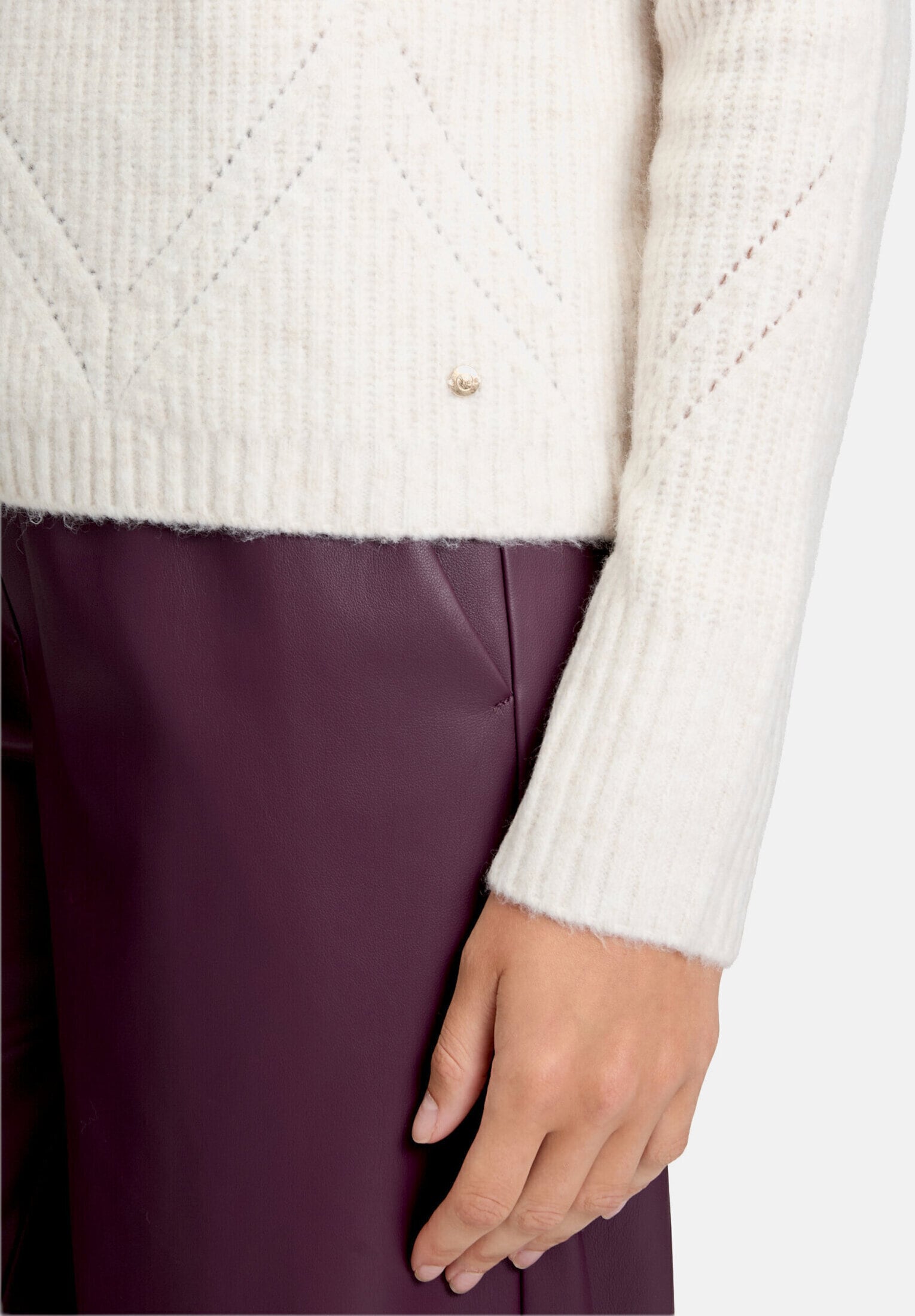 Betty&Co Strickpullover »Damen mit Struktur« 1 Stk.