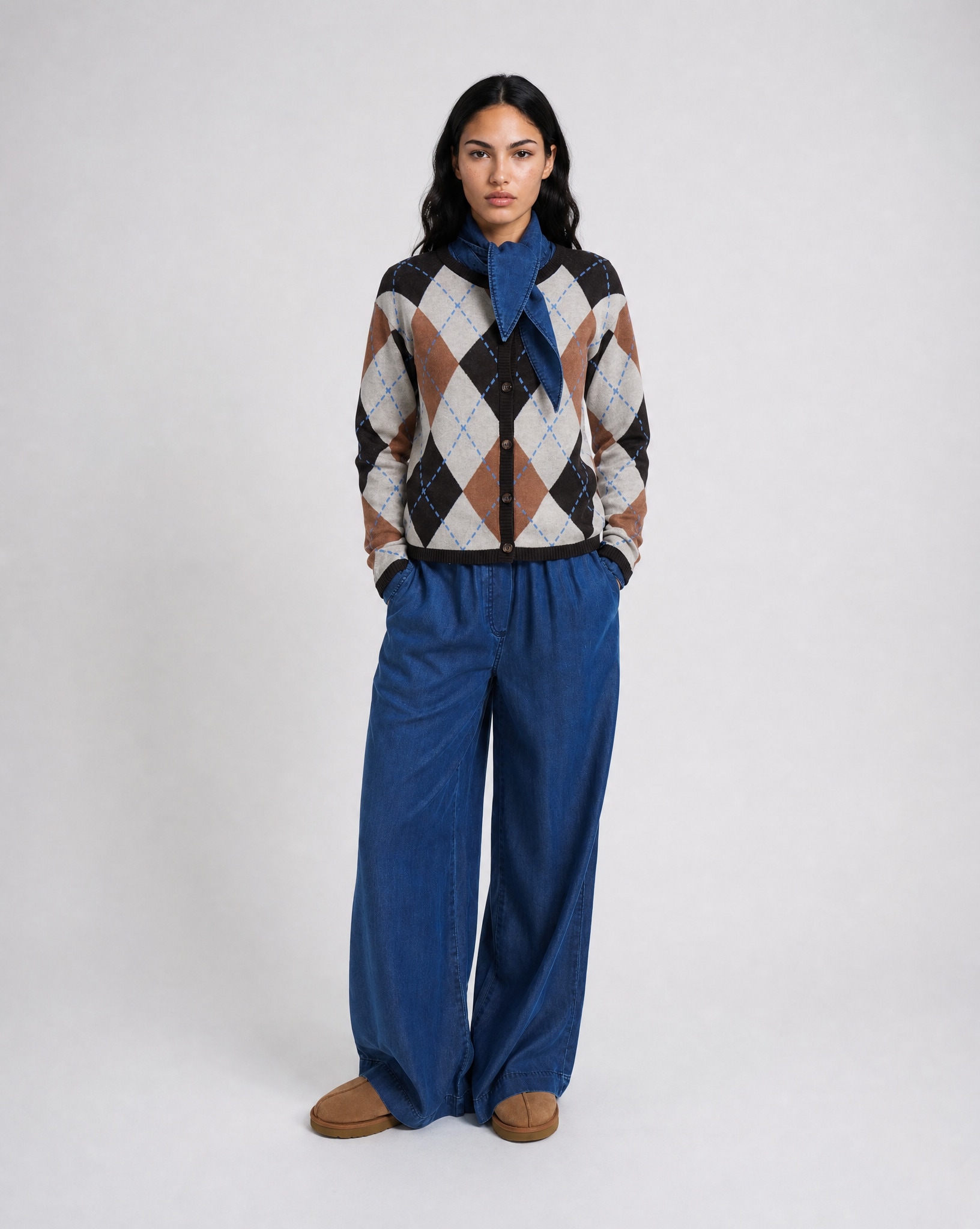 Smith & Soul Cardigan aus Feinstrick