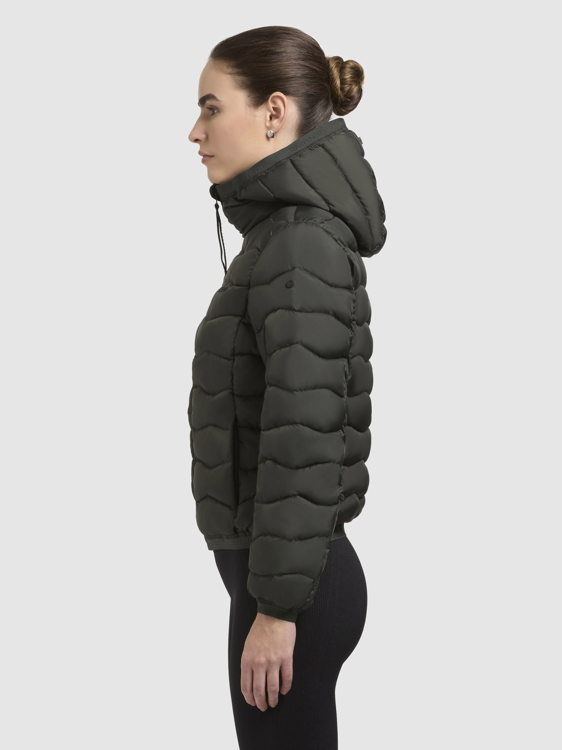 khujo Steppjacke »NARGO«, mit Kapuze