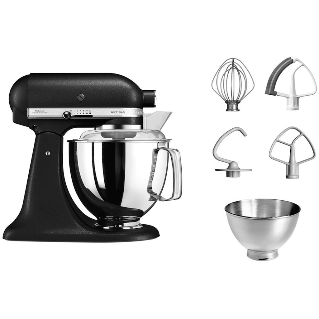 KitchenAid Küchenmaschine »Küchenmaschine 5KSM175PSEBK GUSSEISEN SCHWARZ«