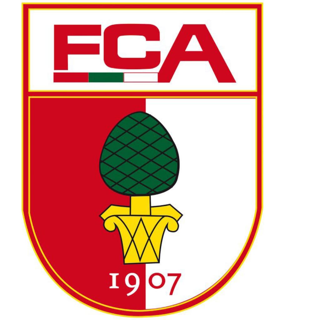 Wall-Art Wandtattoo »Fußball FC Augsburg Logo«, (1 St.)