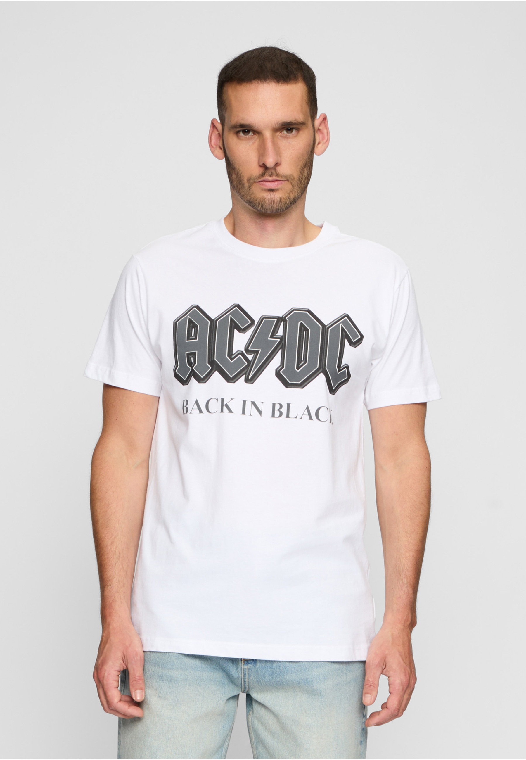 Merchcode T-Shirt »Merchcode Herren ACDC Back In Black Tee« 1 Stk.