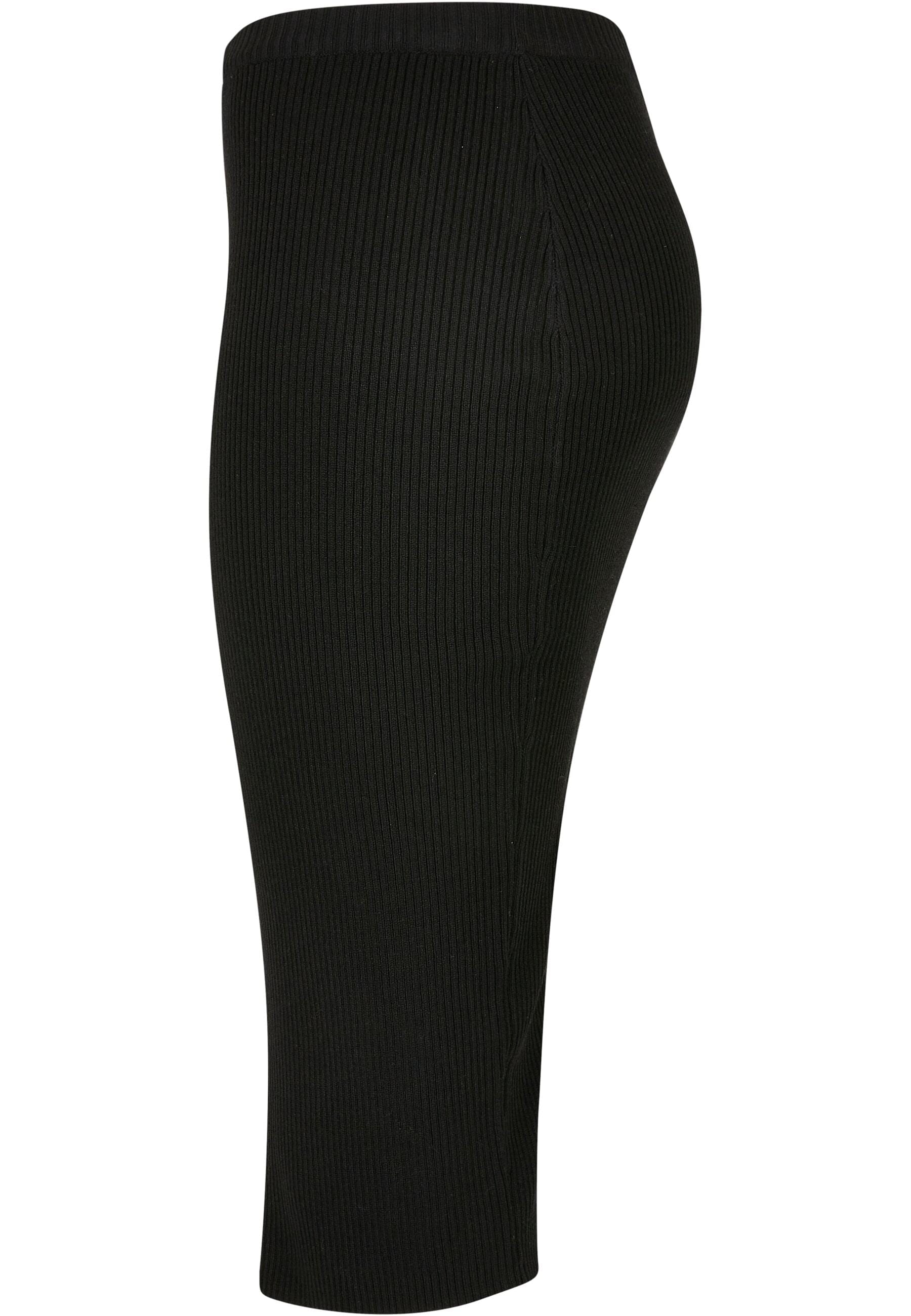 URBAN CLASSICS Sommerrock »Urban Classics Damen Ladies Rib Knit Midi Skirt«, (1 tlg.)