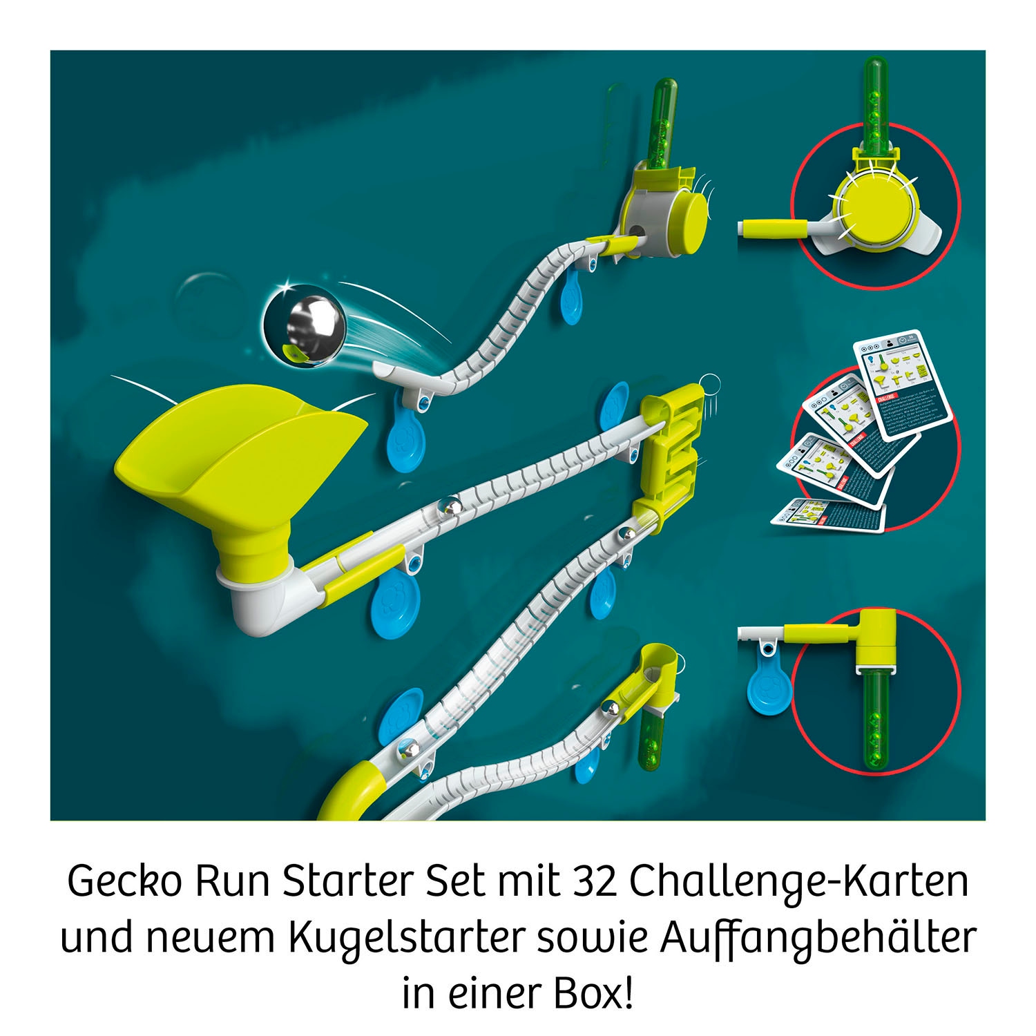 Kosmos Kugelbahn »Gecko Run Challenge XXL« Made in Germany