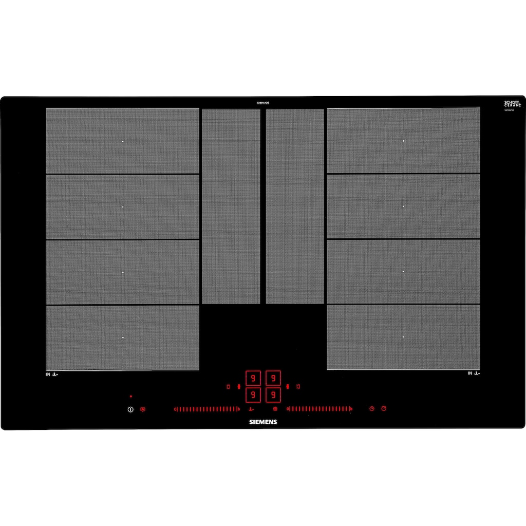 SIEMENS Flex-Induktions-Kochfeld von SCHOTT CERAN®, EX801LYC1E