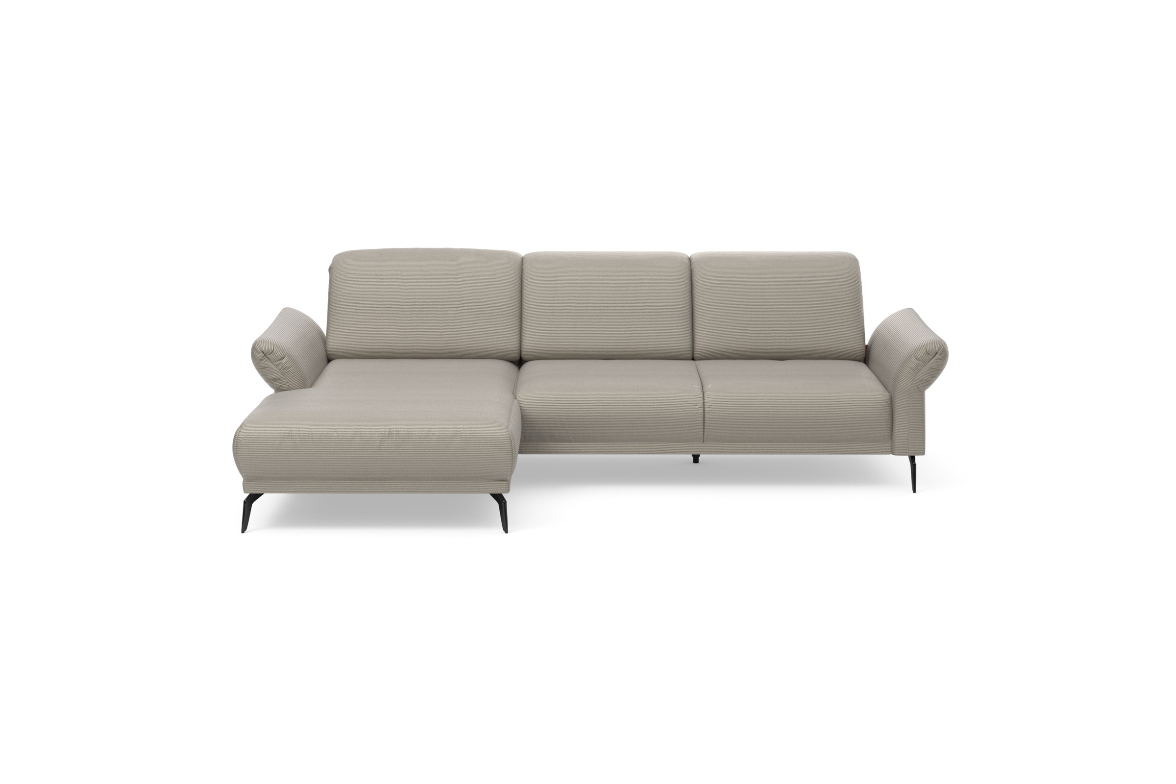 Home affaire Ecksofa "Coco L-Form" Sitztiefen-, Arm- und Kopfteilverstellun günstig online kaufen