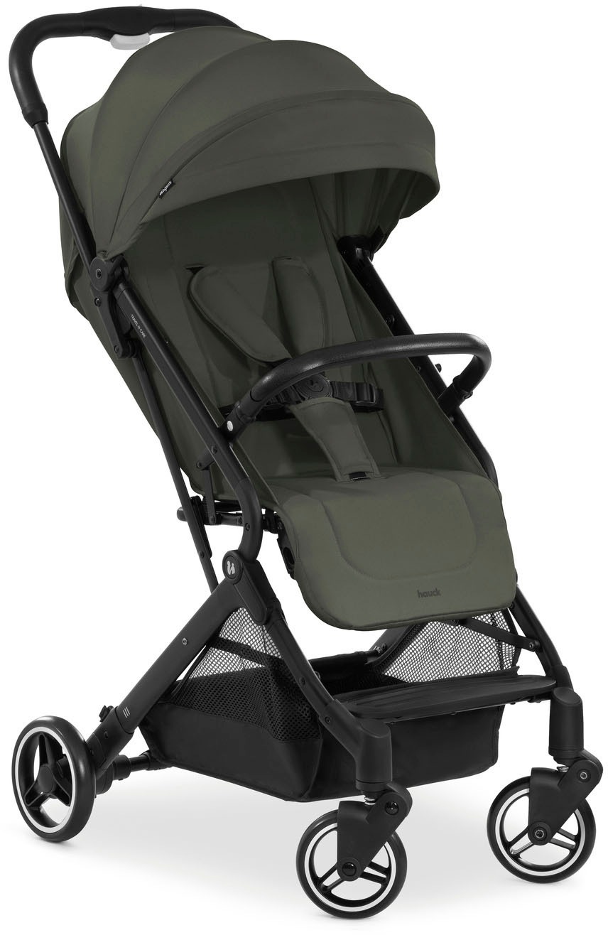 HAUCK Kinder Kinder-Buggy "Travel N Care", grün, Aluminium, Kunststoff, Polyester, Kinderwagen, Reisebuggy, leicht; bis 25 kg belastbar