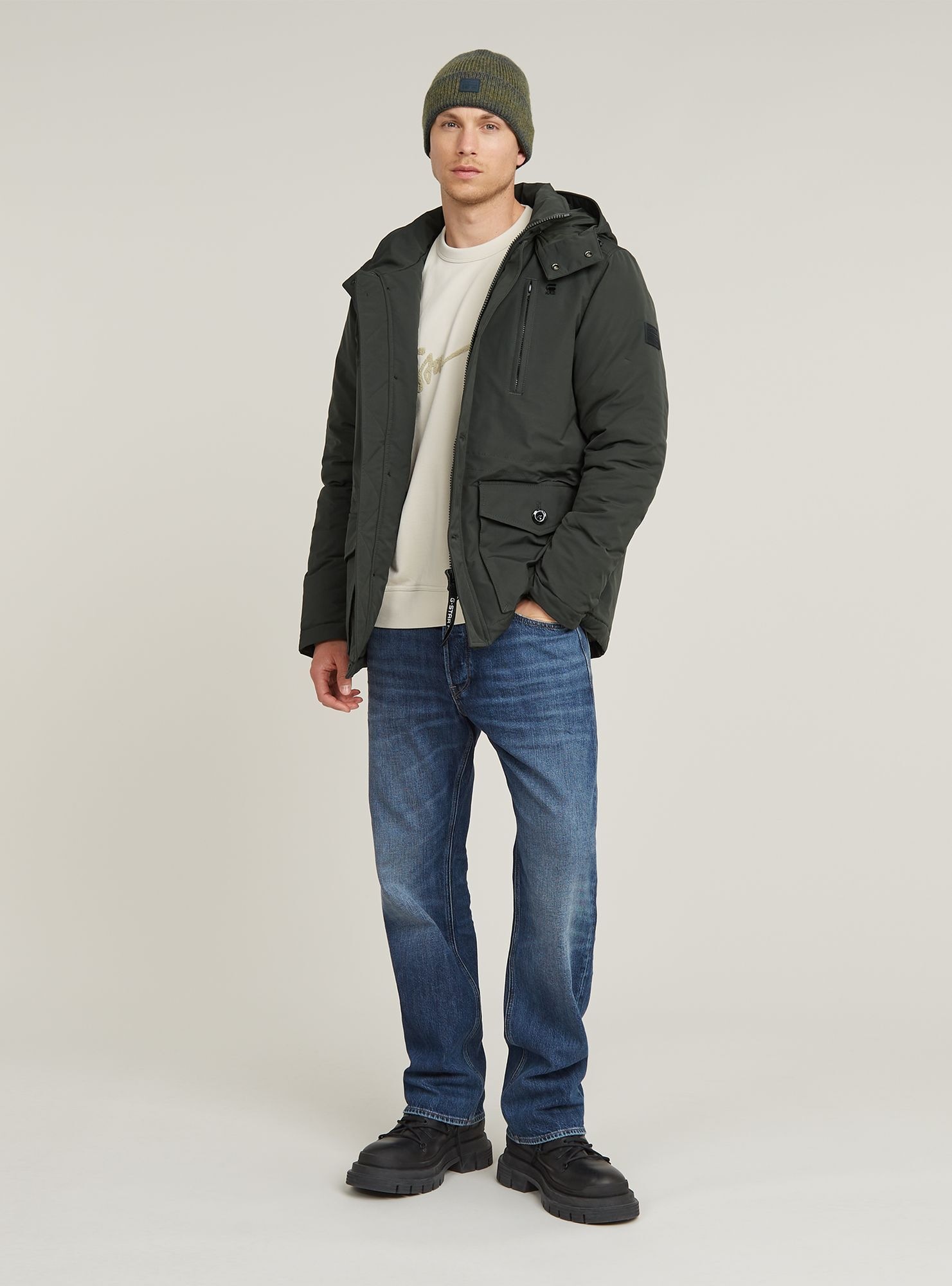 G-star Veste Vodan Gris Foncé XL 2