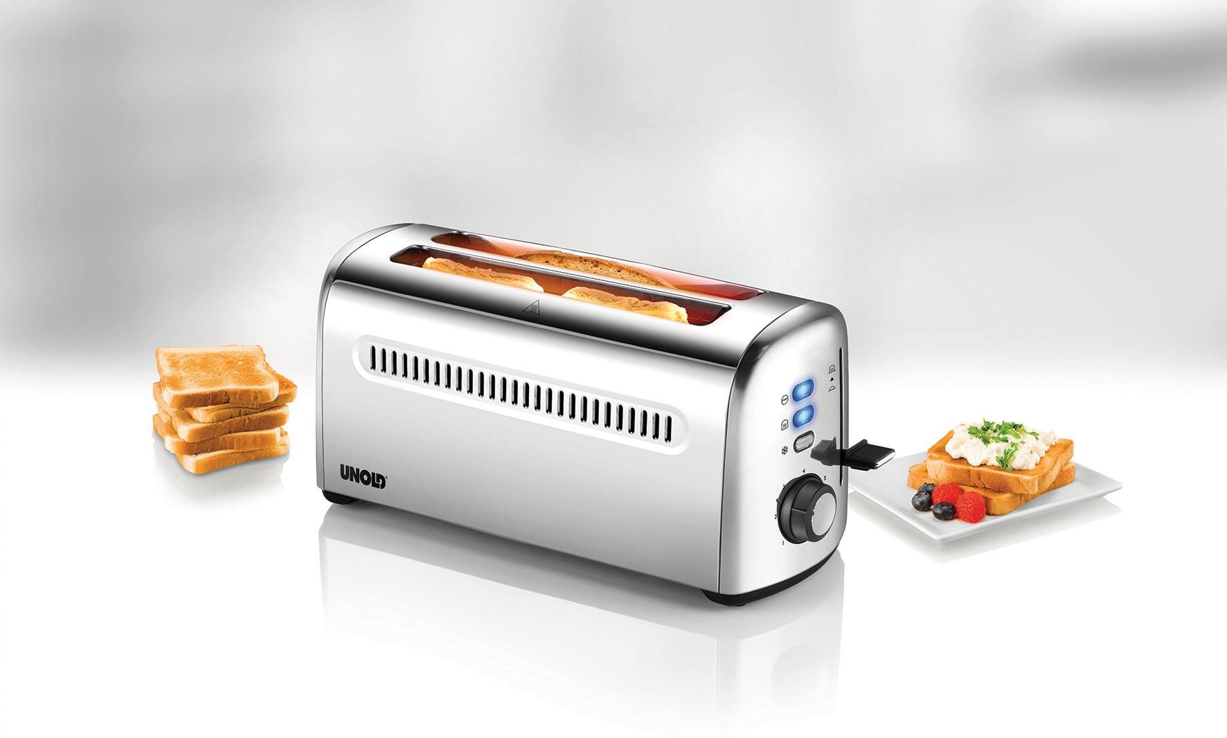Unold Toaster »4er Retro 38366«, 2 lange Schlitze, 1500 W