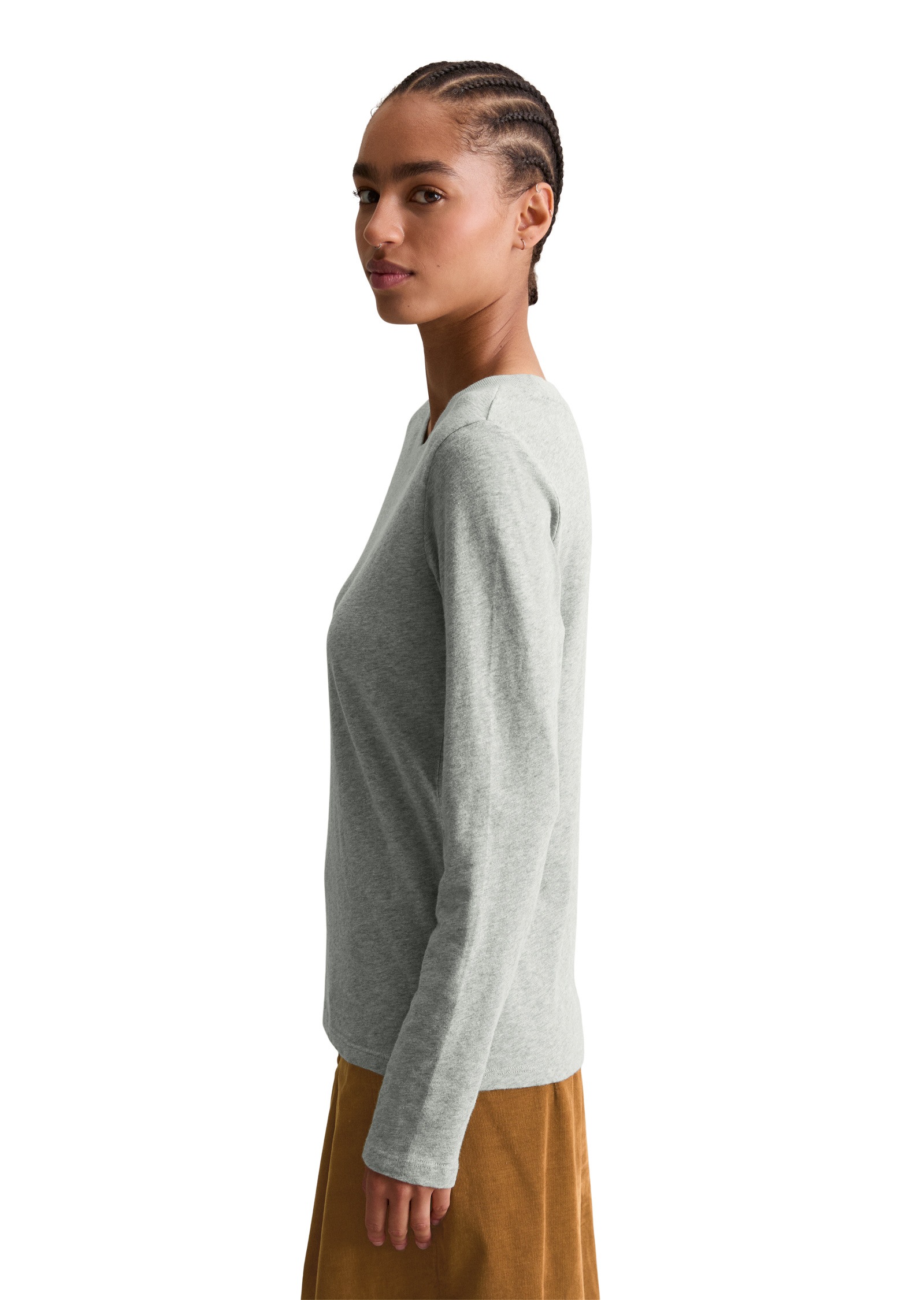 Marc OPolo DENIM Langarmshirt "aus Heavy Slub Jersey" günstig online kaufen