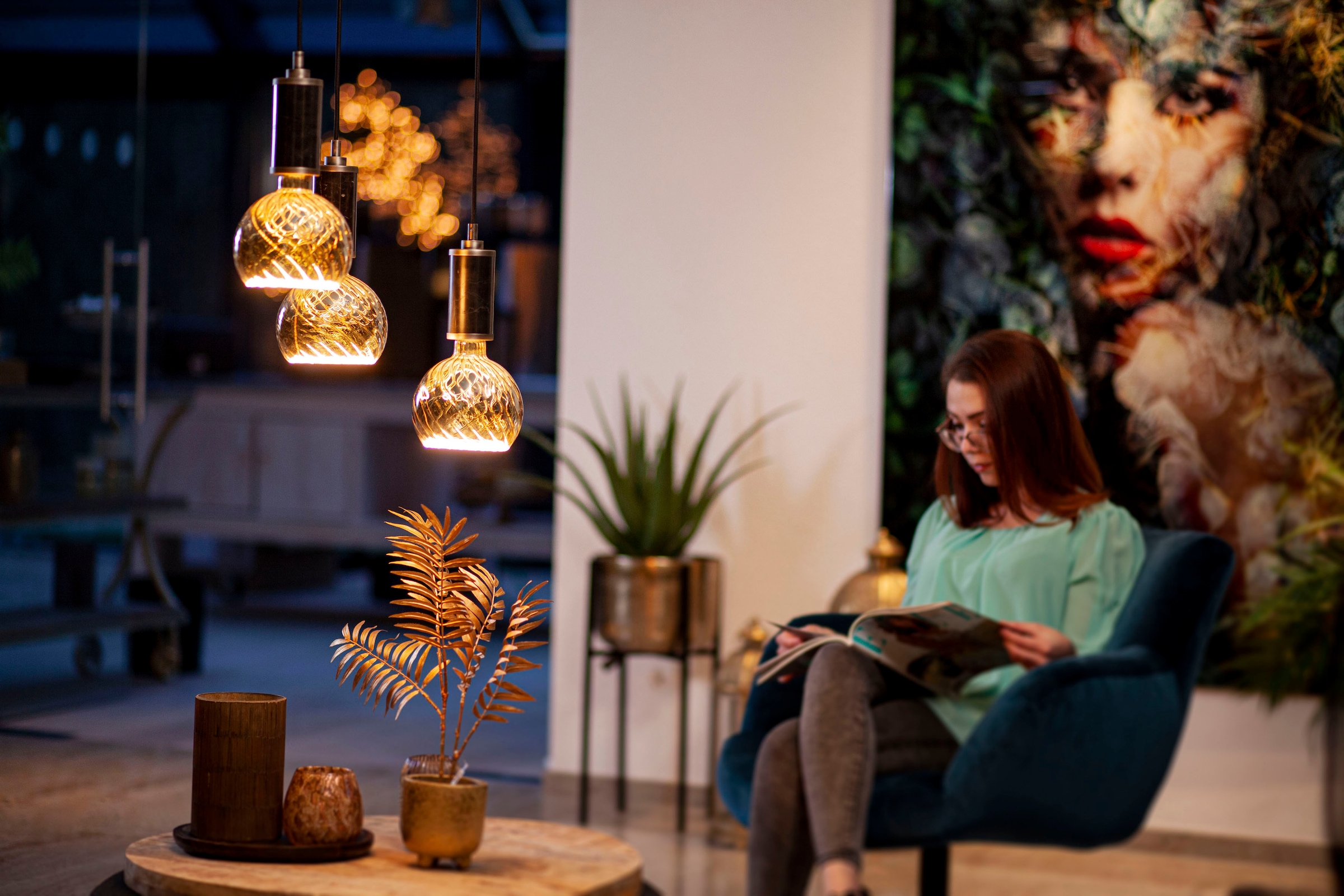 SEGULA LED-Leuchtmittel »LED Floating Globe 200«, E27, 1 St., Extra-Warmweiß, LED Floating Globe 200 E27, CRI >85, dimmbar