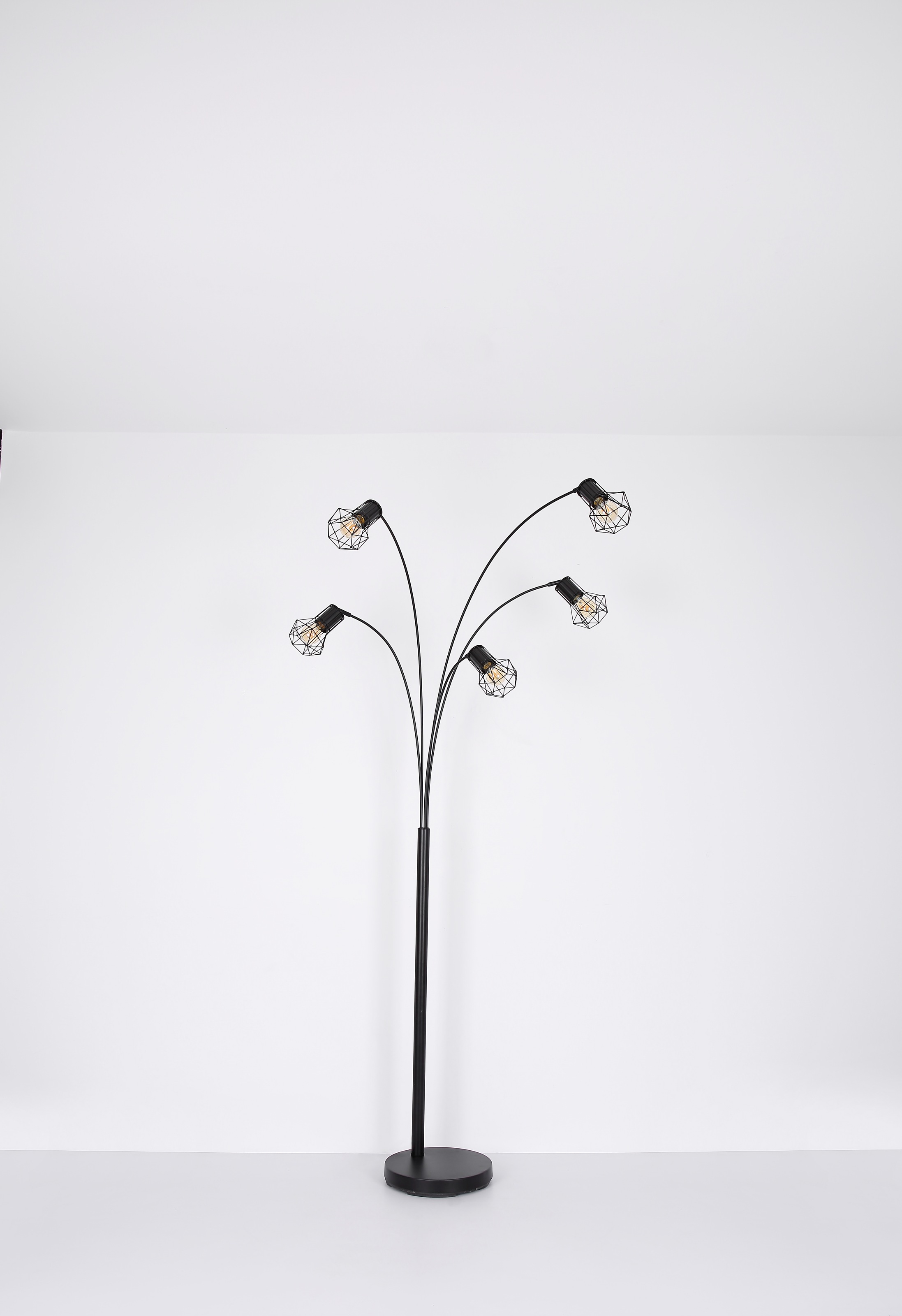 GLOBO LIGHTING Stehlampe »PRISKA« E27 1 Stk. Stehlampe Wohnzimmer Schlafzimmer Flur Design-Leuchte