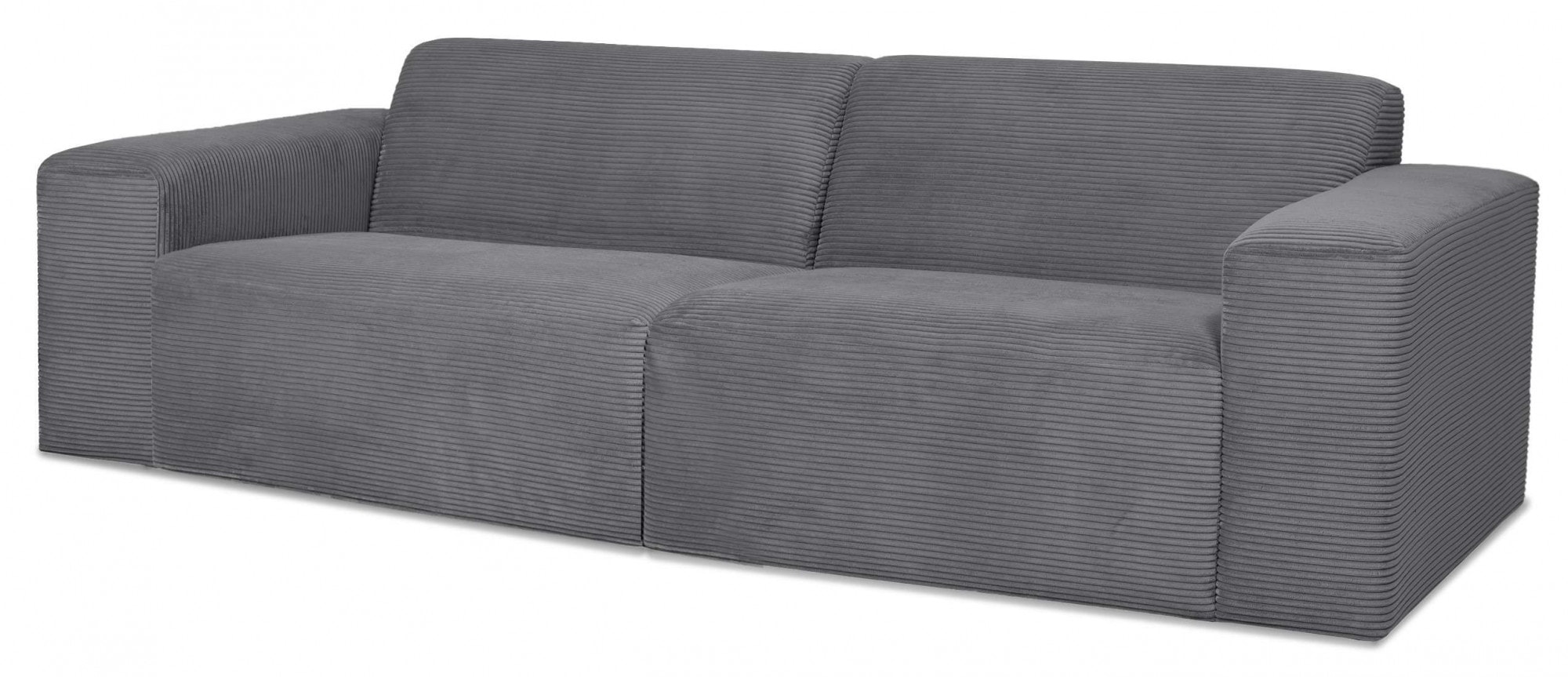 INOSIGN 3-Sitzer »Koa, 228 cm, Modulsofa in Webstoff, Cord«, Designsofa in Cord, weicher Lounge-Sitzkomfort