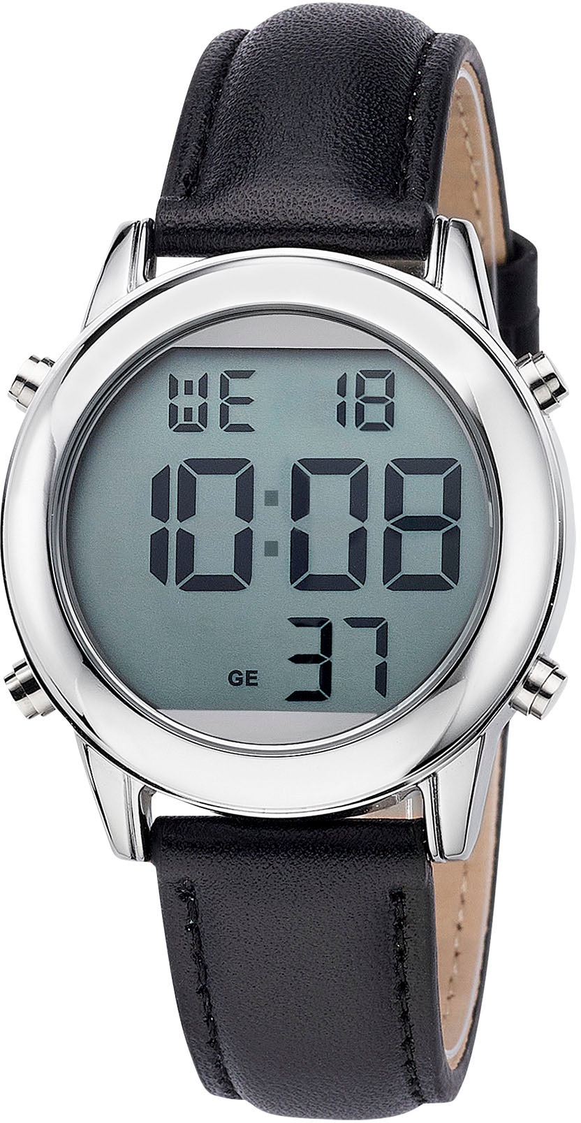 MASTER TIME Funkuhr | BAUR kaufen MTGA-10811-85L« »Spechende Uhr