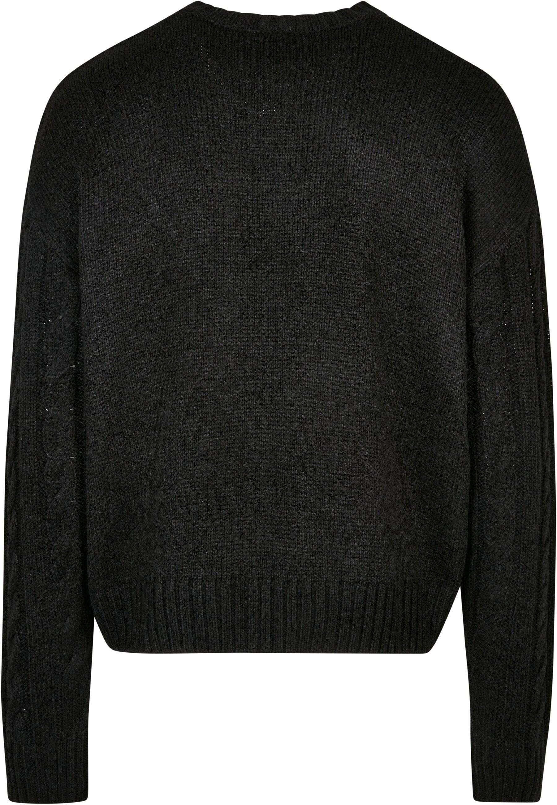 URBAN CLASSICS Rundhalspullover »Urban Classics Herren Boxy Sweater«, (1 tlg.)