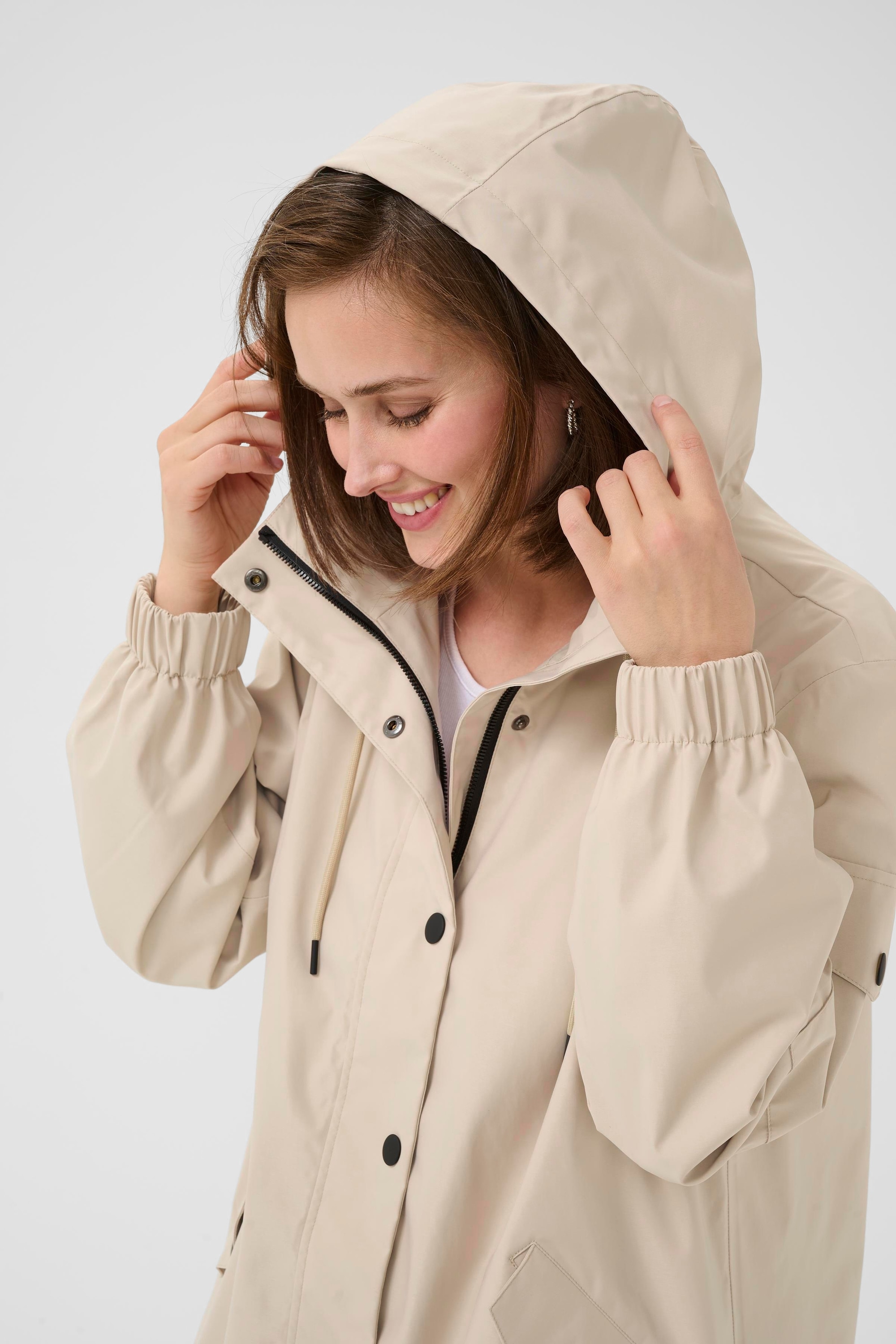KAFFE Wintermantel »Damen Jacke KAennie«