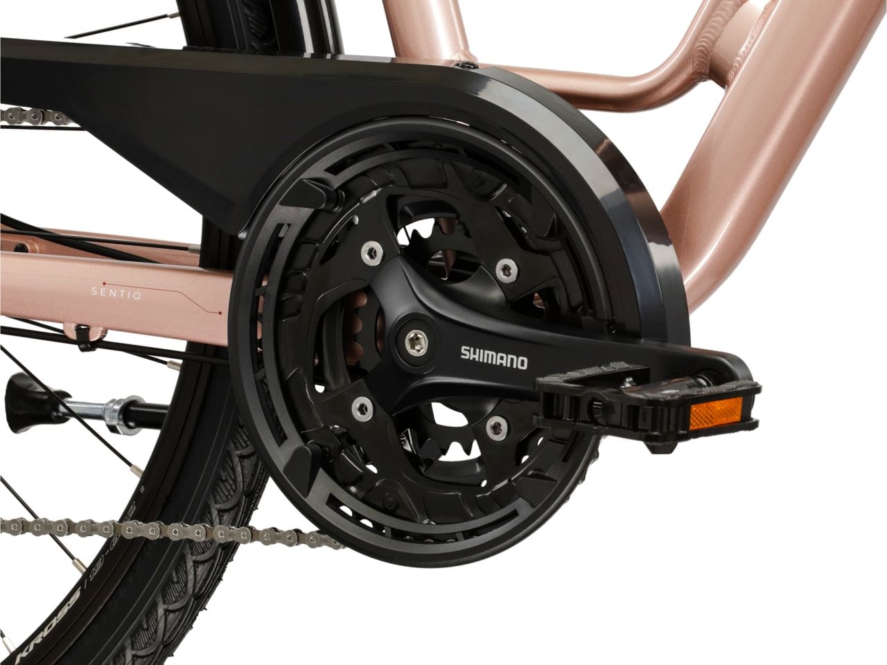 Kross Cityrad »Sentio 4.0 Pink 27 Gänge« 27 Gang Shimano ACERA T3000 Schaltwerk Kettenschaltung